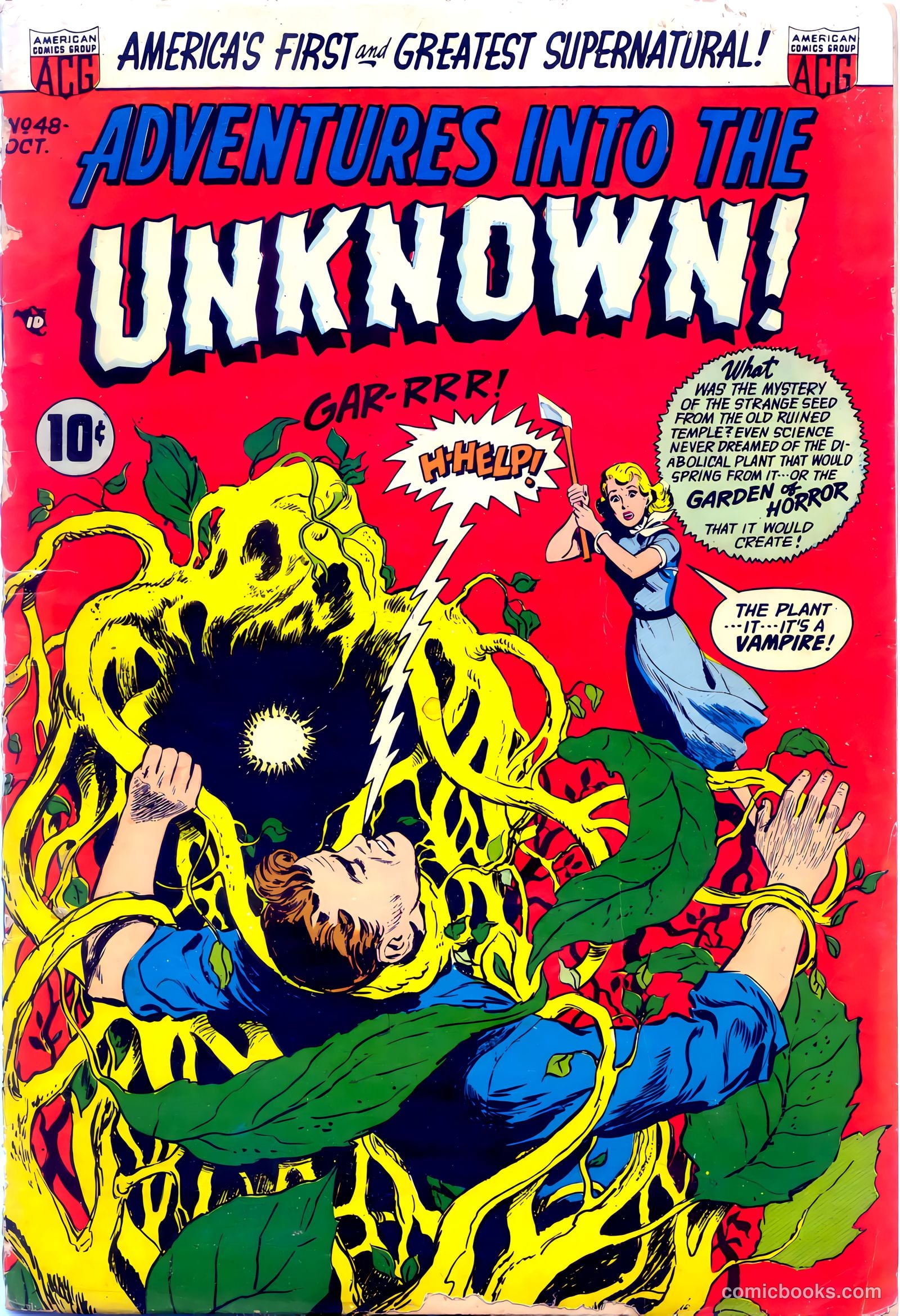 Adventures into the Unknown #48 — page 1 of 36