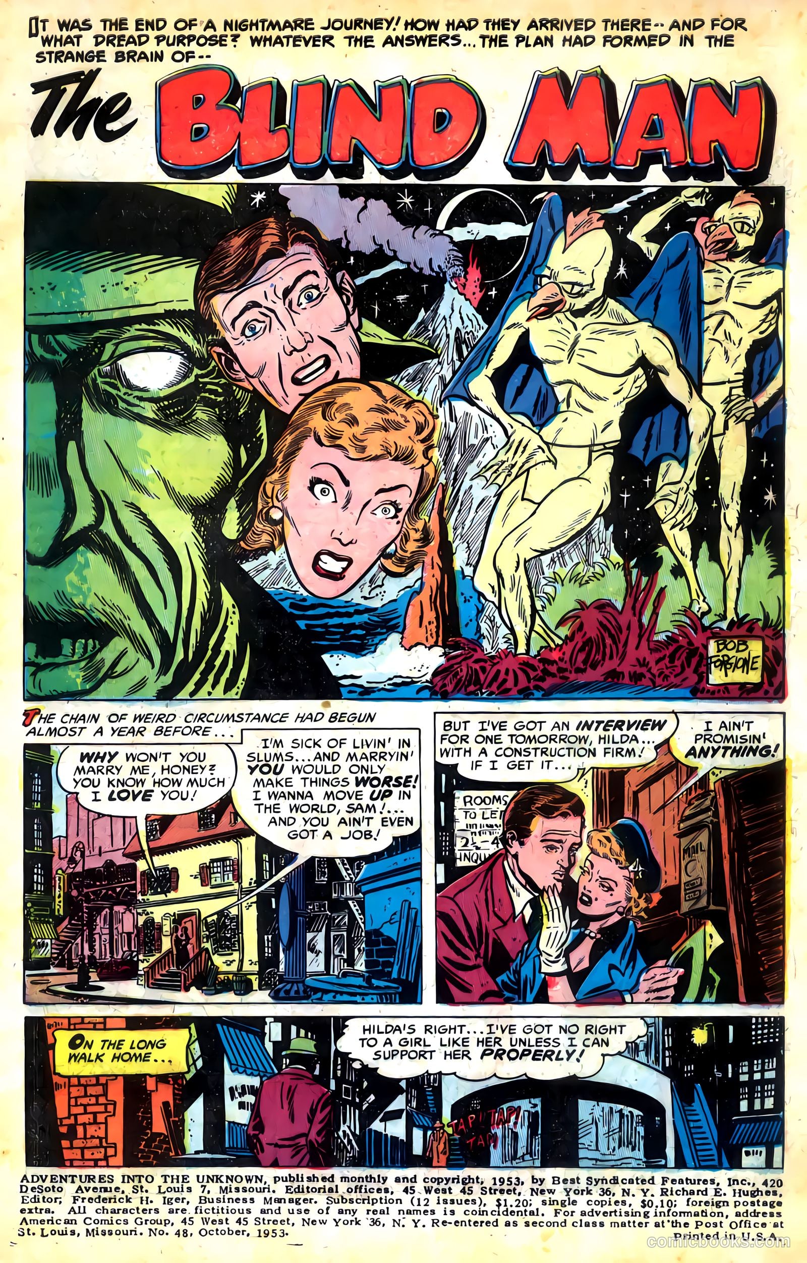 Adventures into the Unknown #48 — page 3 of 36