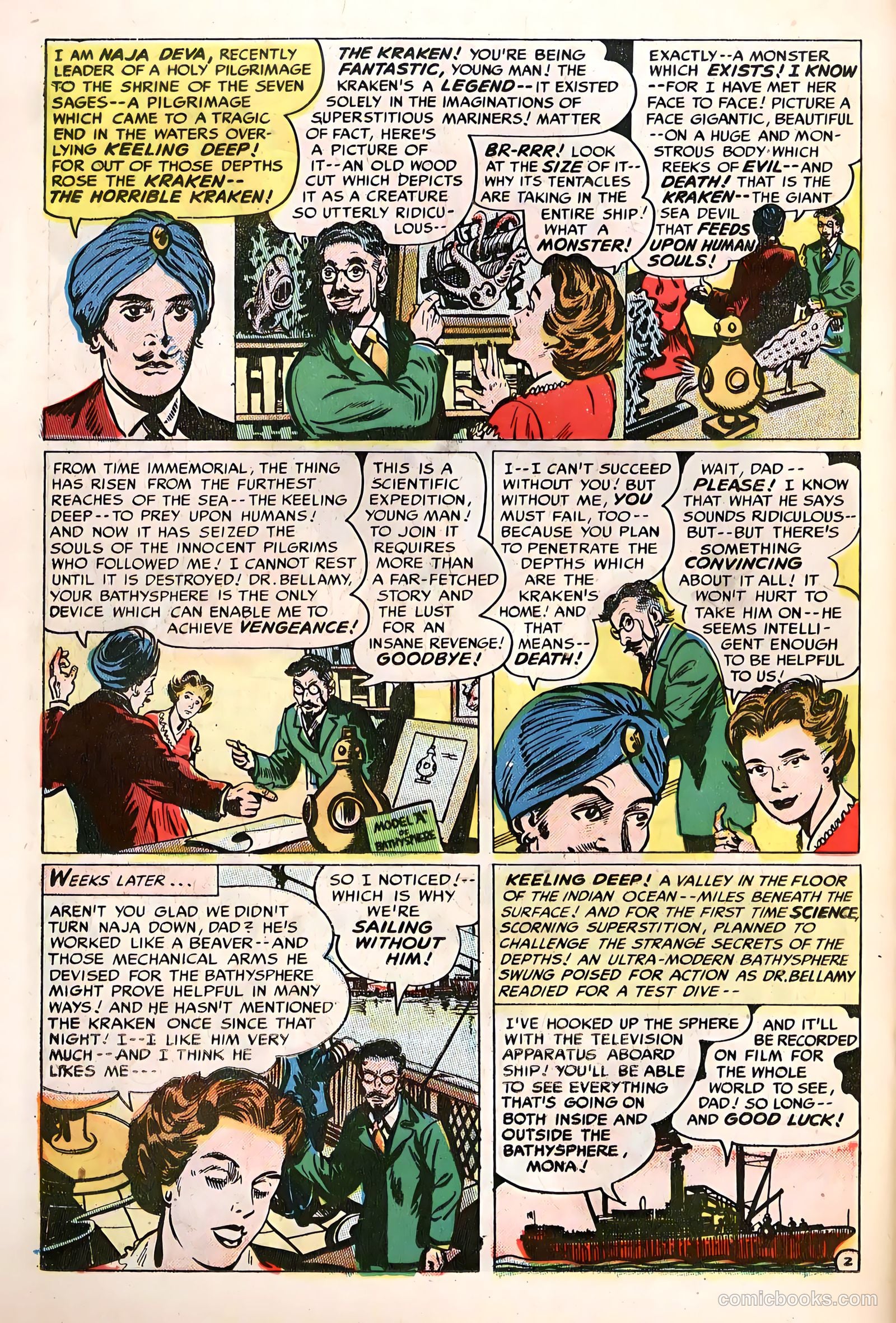 Adventures into the Unknown #49 — page 22 of 36