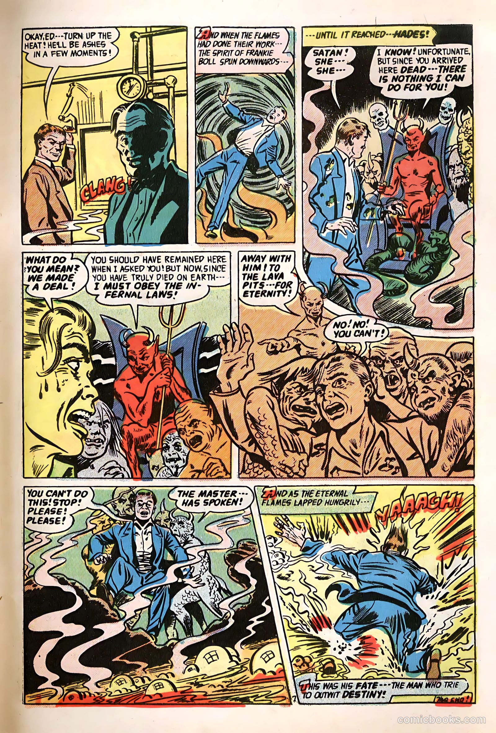Adventures into the Unknown #49 — page 33 of 36