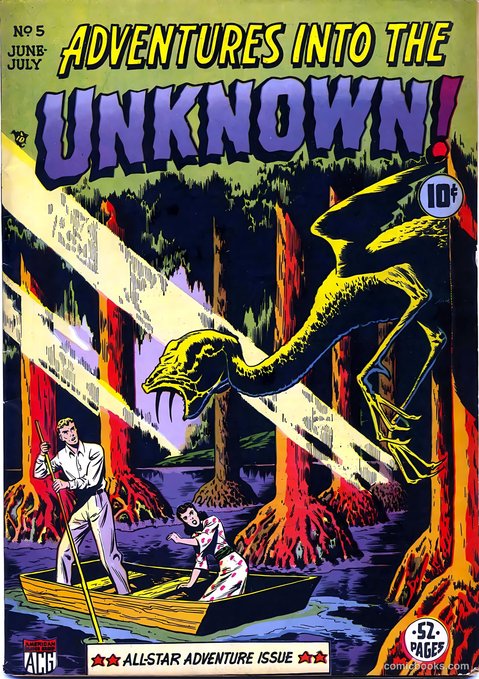Adventures into the Unknown #5 — page 1 of 52