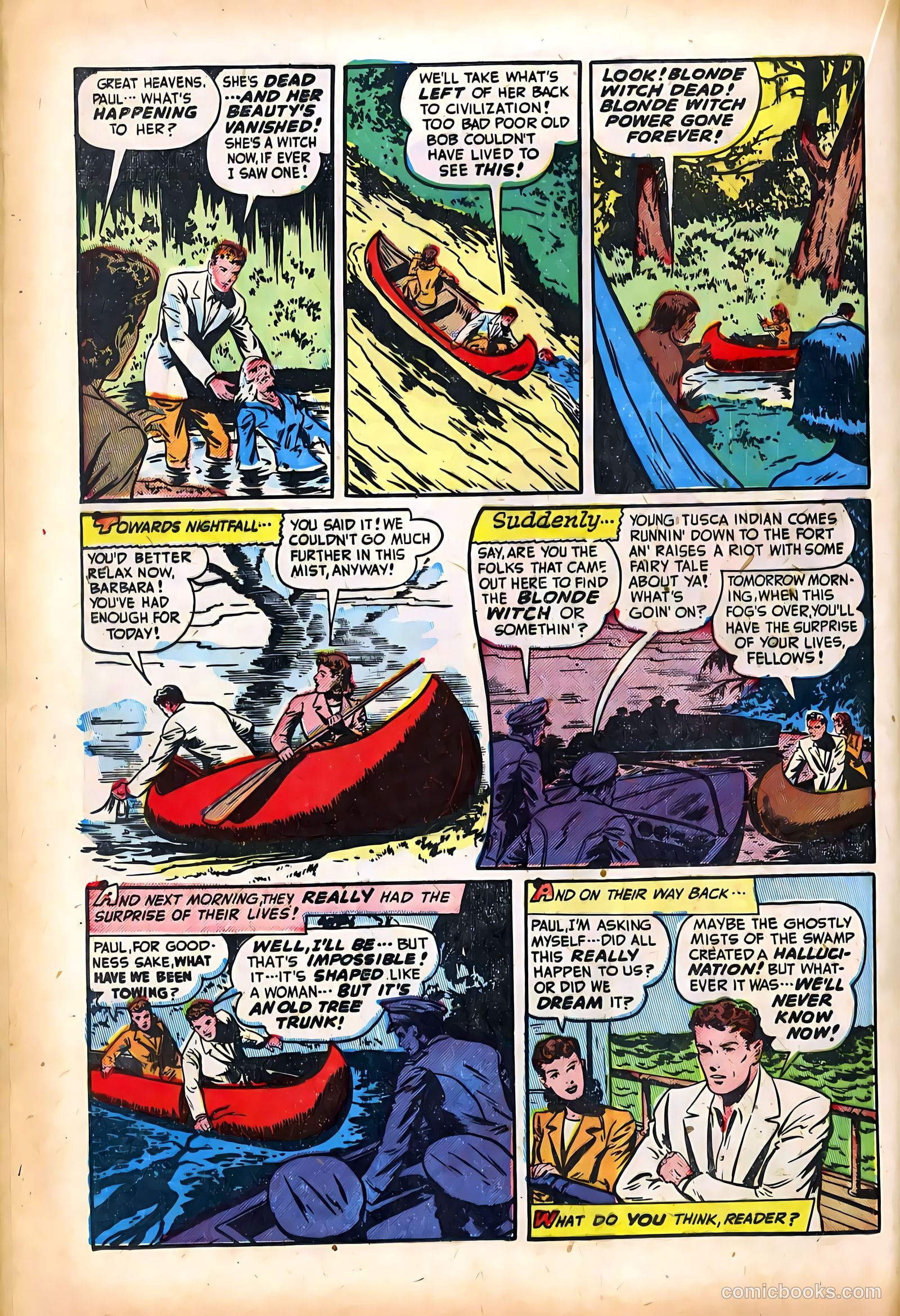 Adventures into the Unknown #5 — page 28 of 52