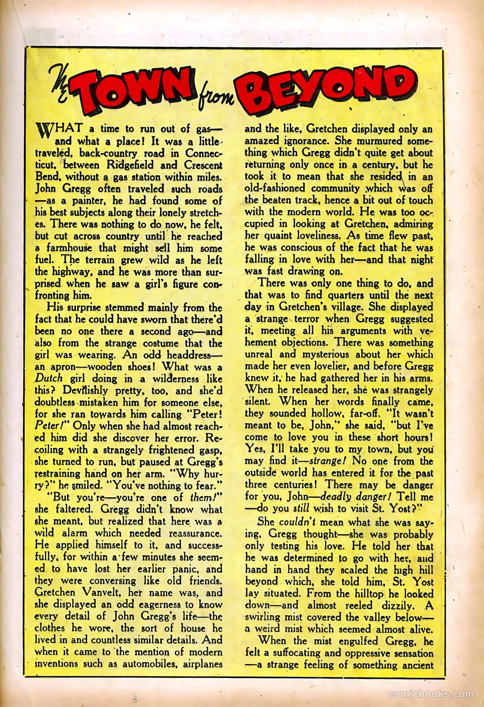Adventures into the Unknown #5 — page 29 of 52