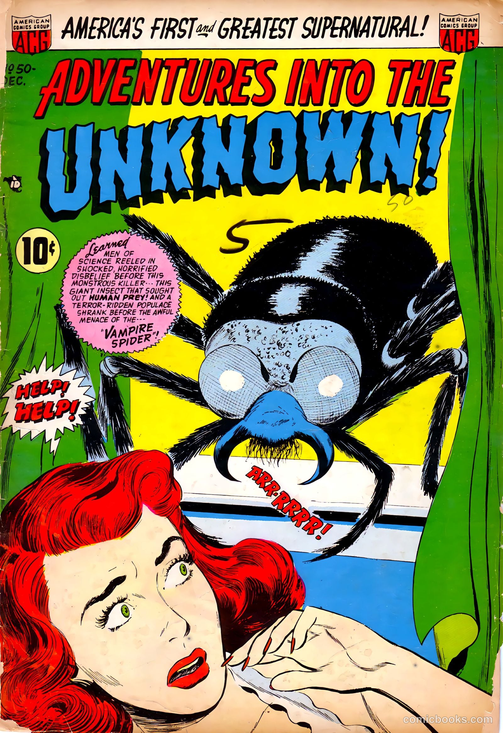 Adventures into the Unknown #50 — page 1 of 36