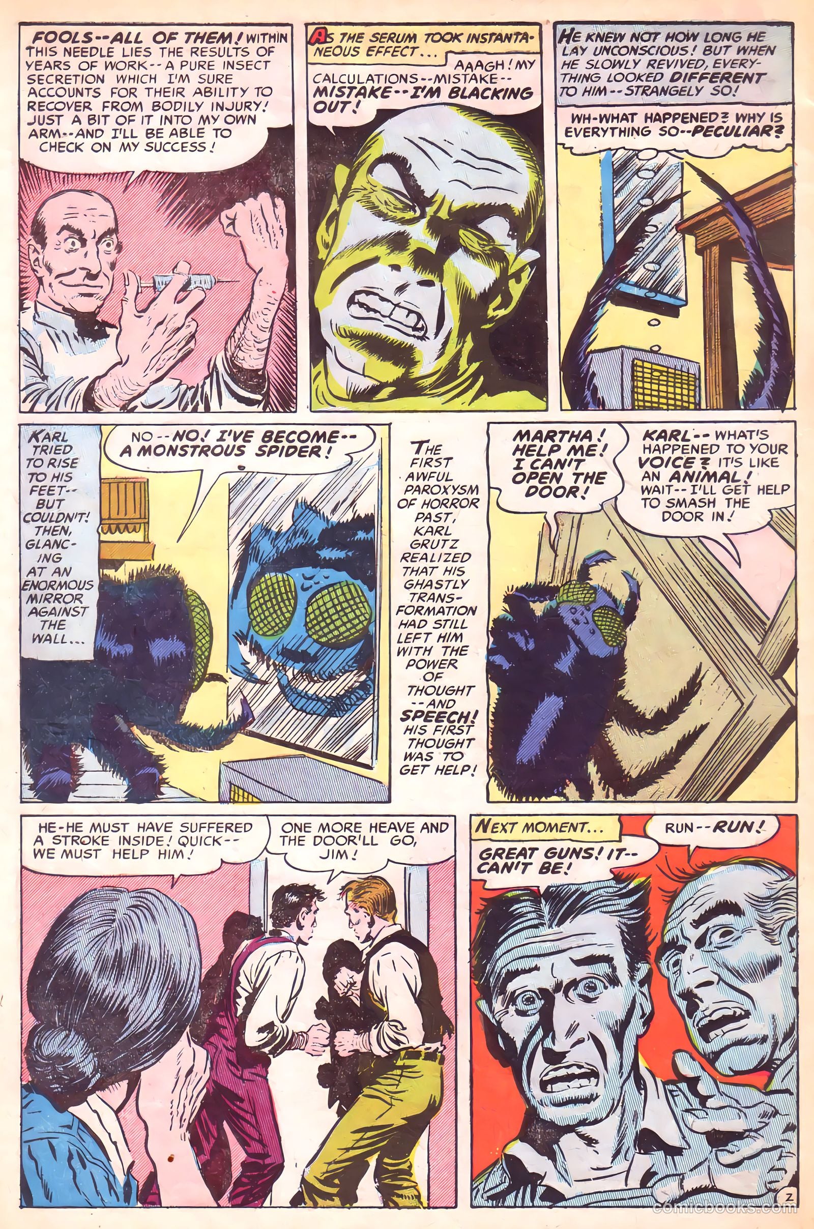 Adventures into the Unknown #50 — page 4 of 36