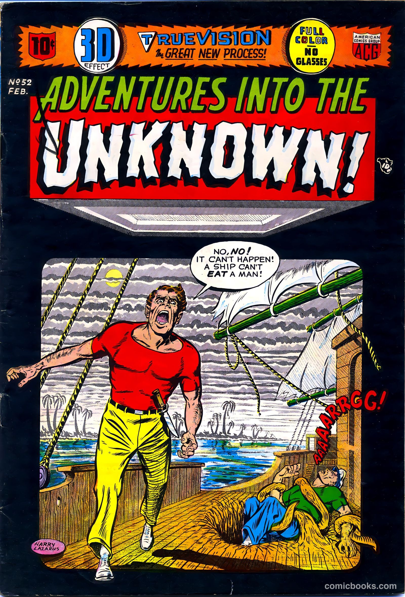 Adventures into the Unknown #52 — page 1 of 36
