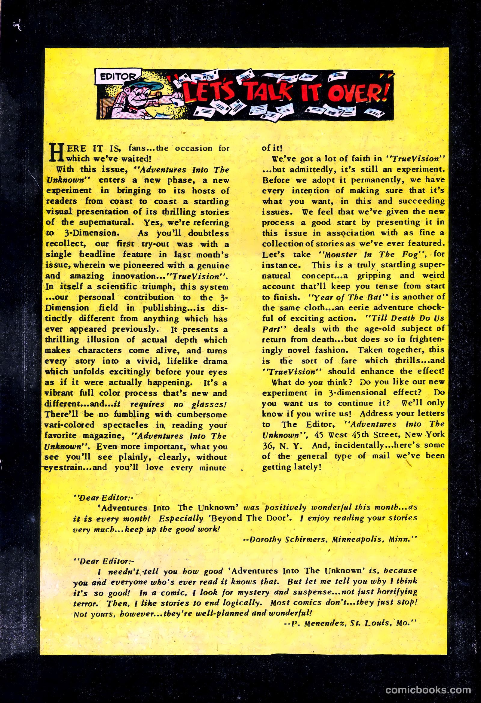 Adventures into the Unknown #52 — page 22 of 36