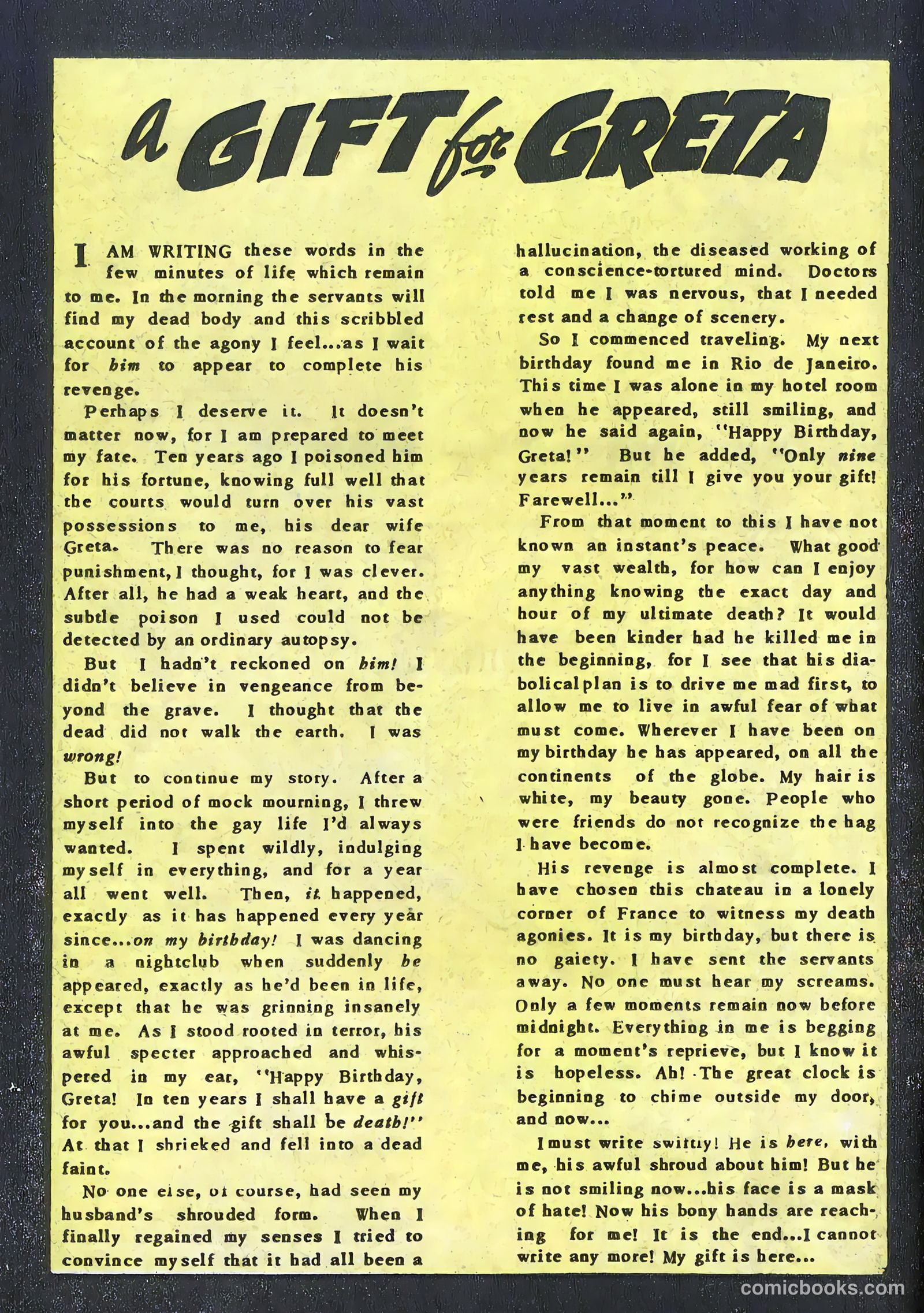 Adventures into the Unknown #54 — page 12 of 36
