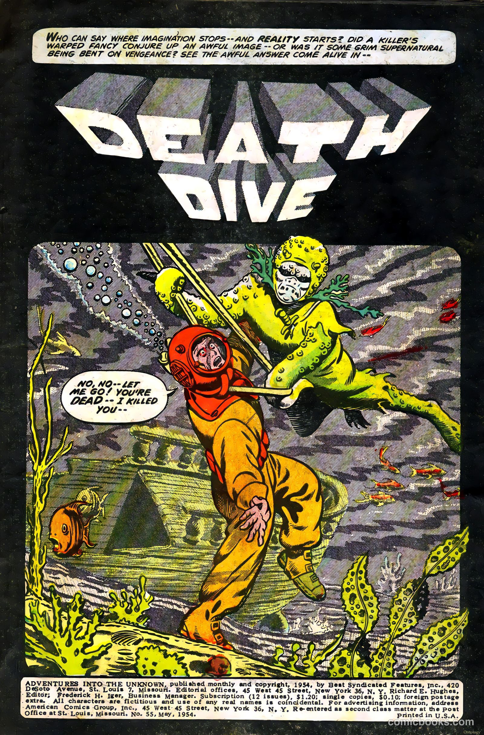 Adventures into the Unknown #55 — page 3 of 36