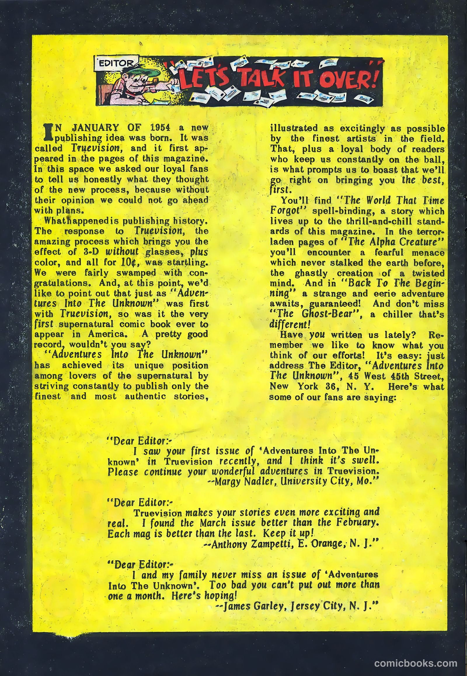 Adventures into the Unknown #57 — page 22 of 36