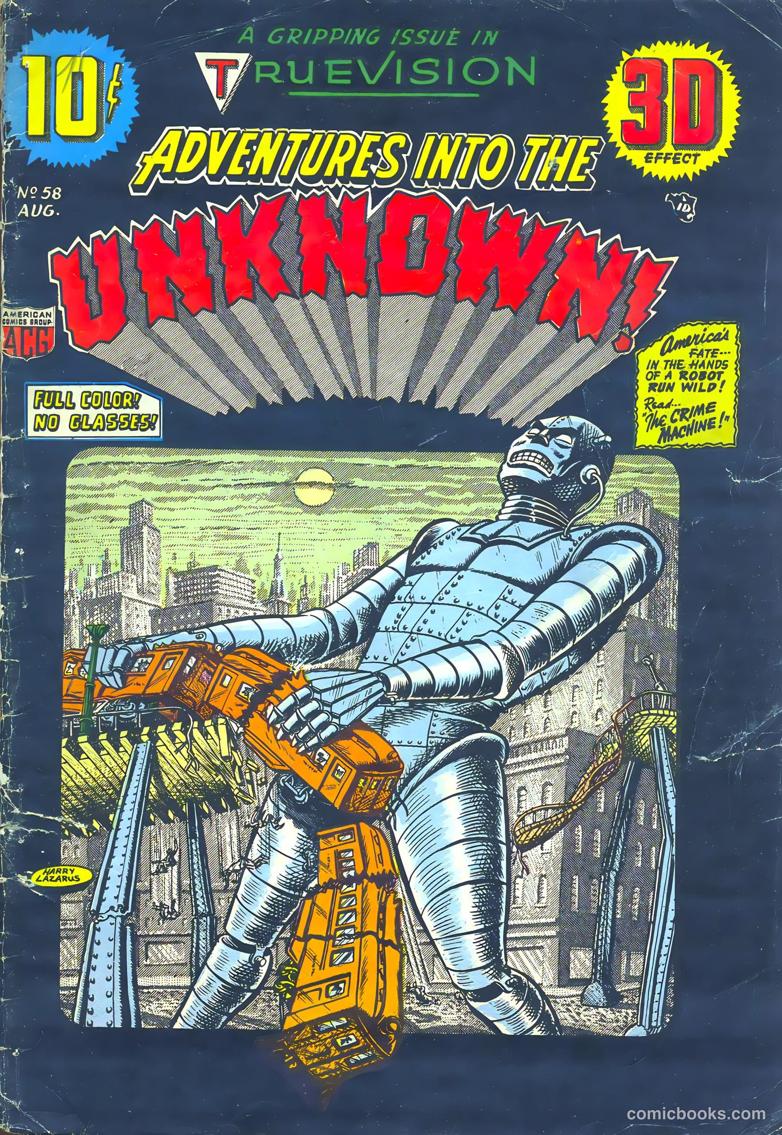 Adventures into the Unknown #58 — page 1 of 36