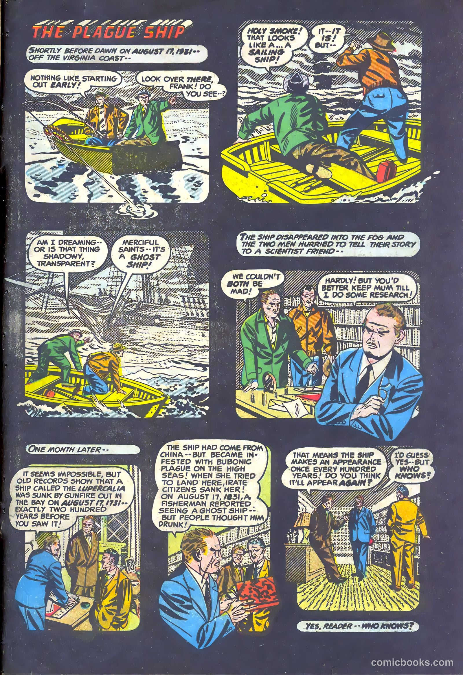 Adventures into the Unknown #58 — page 21 of 36