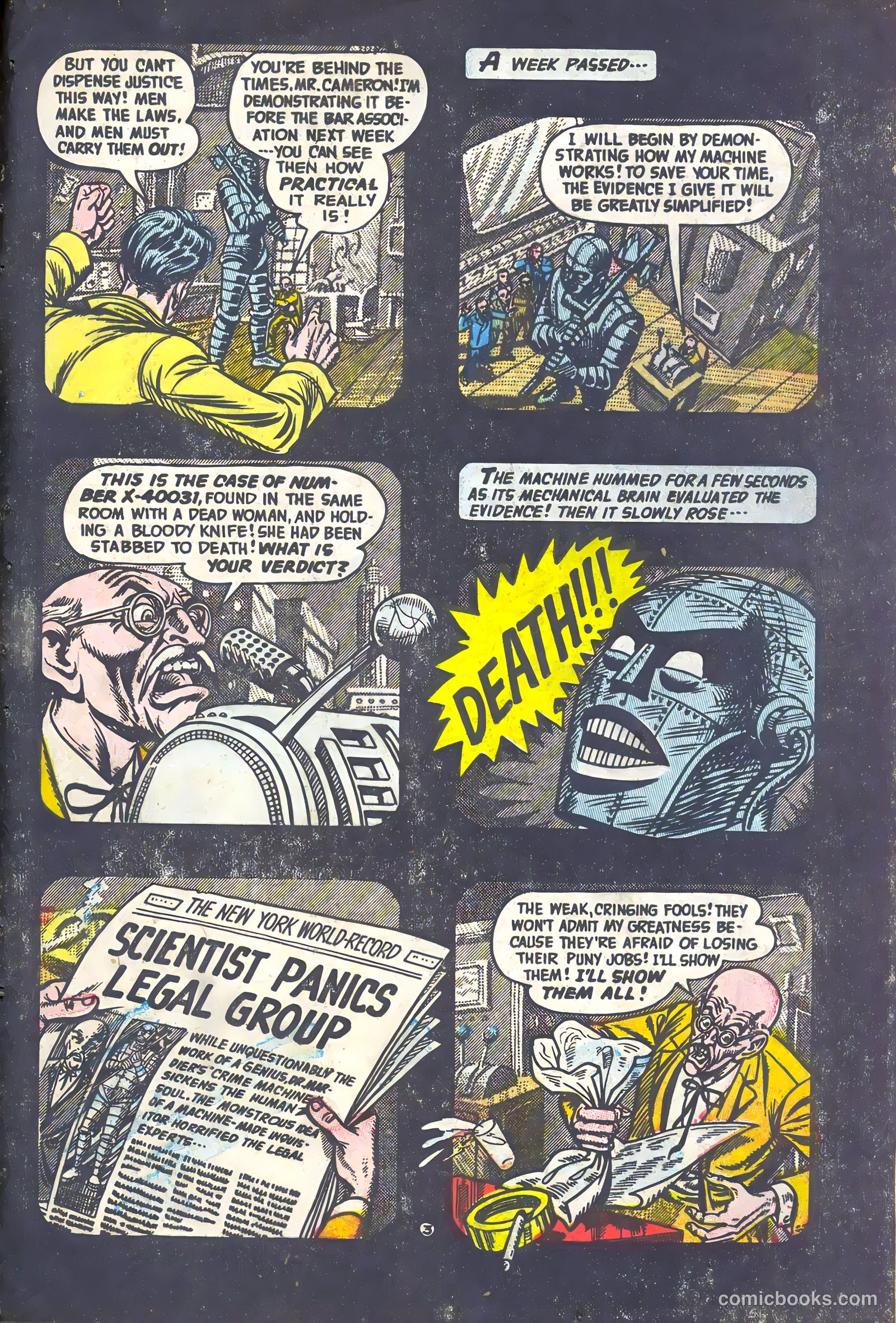 Adventures into the Unknown #58 — page 25 of 36