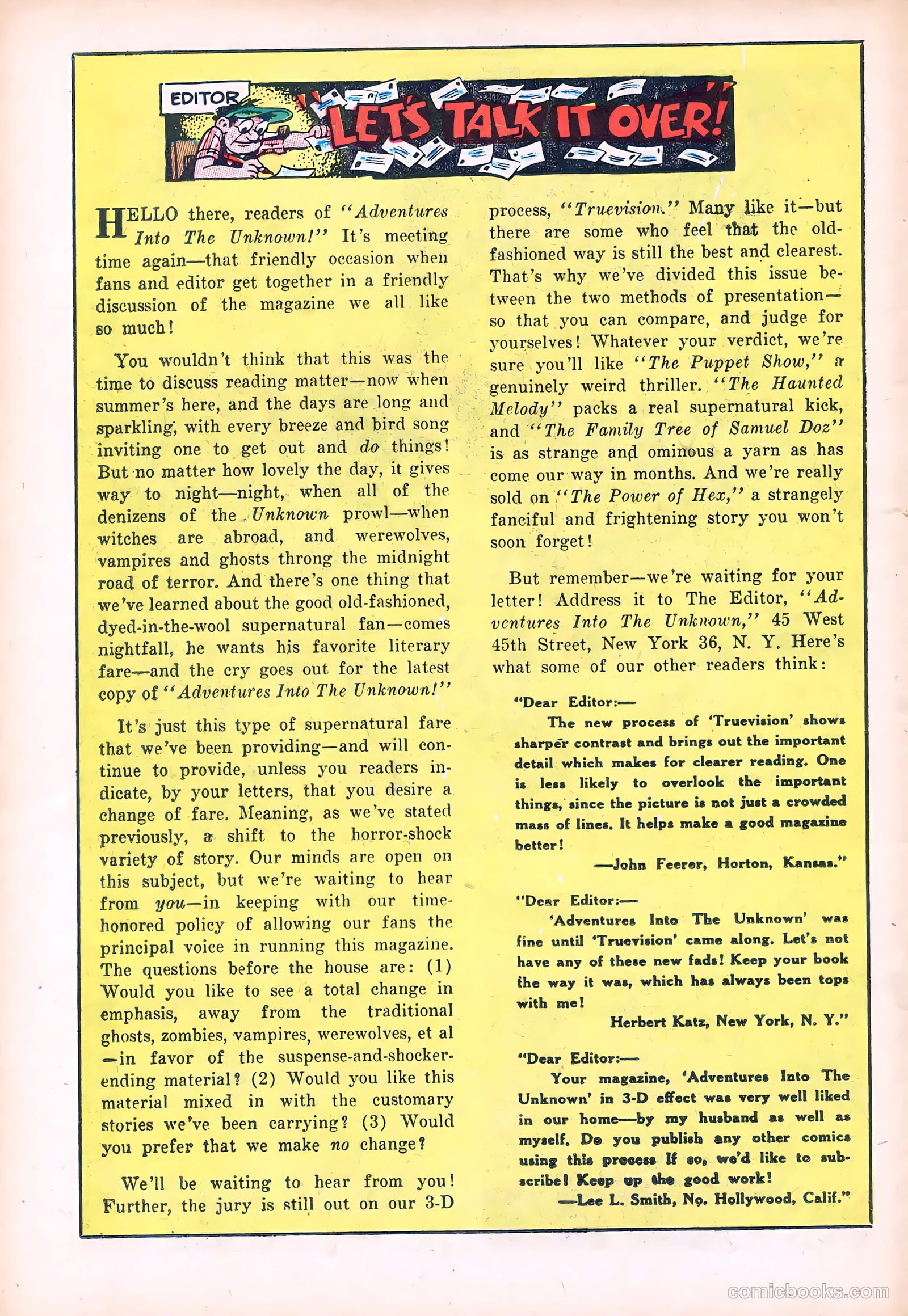 Adventures into the Unknown #59 — page 26 of 36