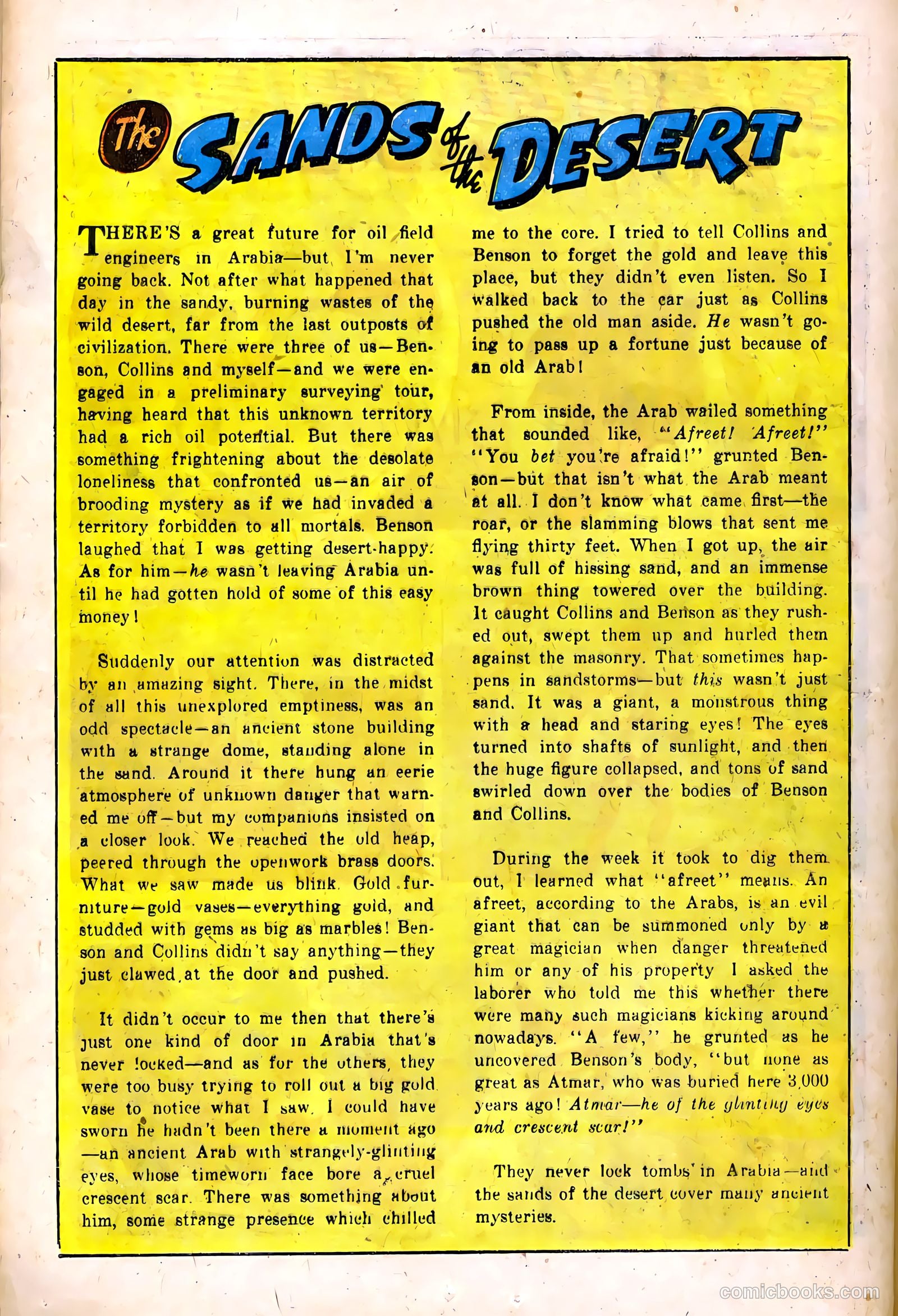 Adventures into the Unknown #6 — page 22 of 52