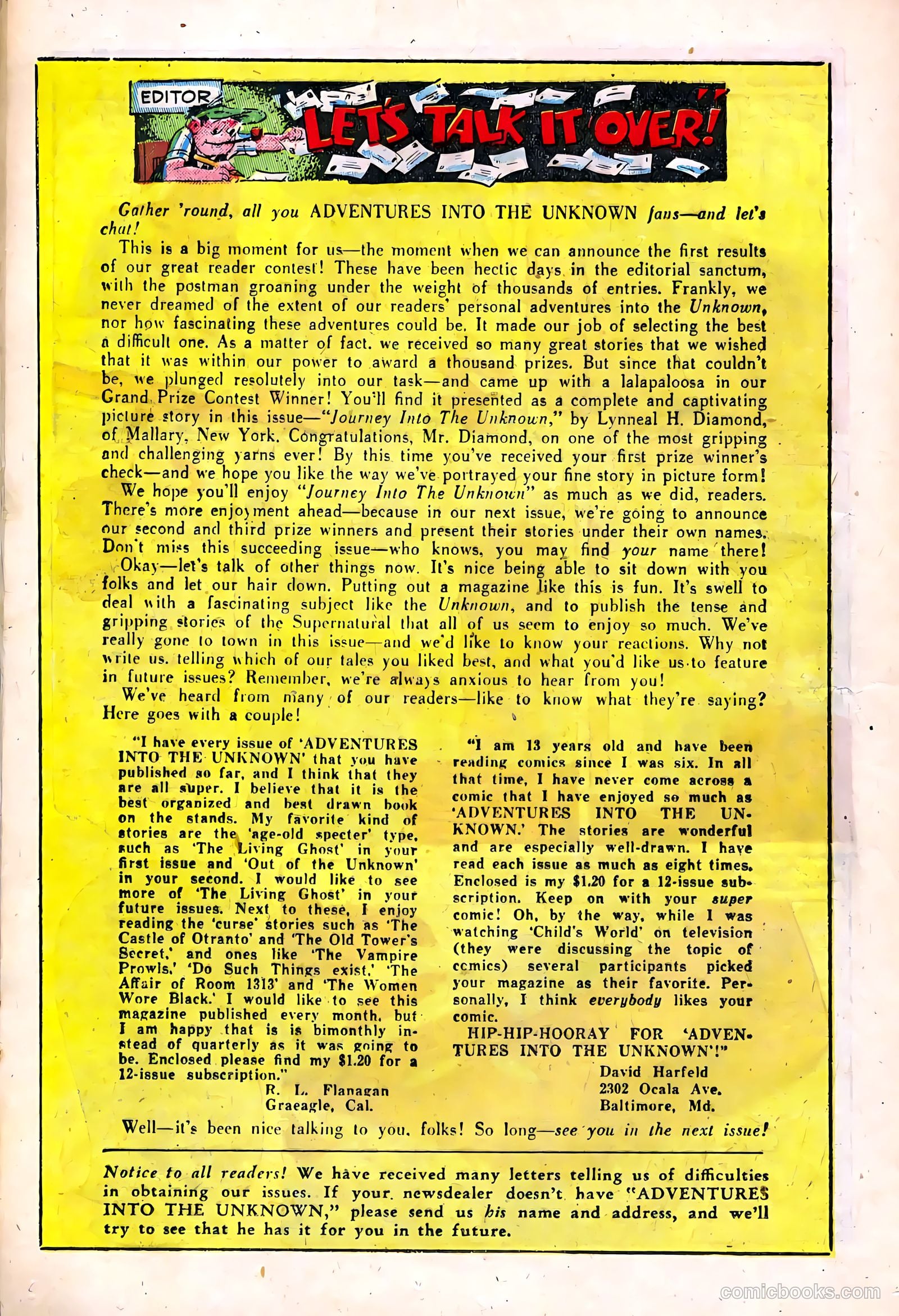 Adventures into the Unknown #6 — page 36 of 52