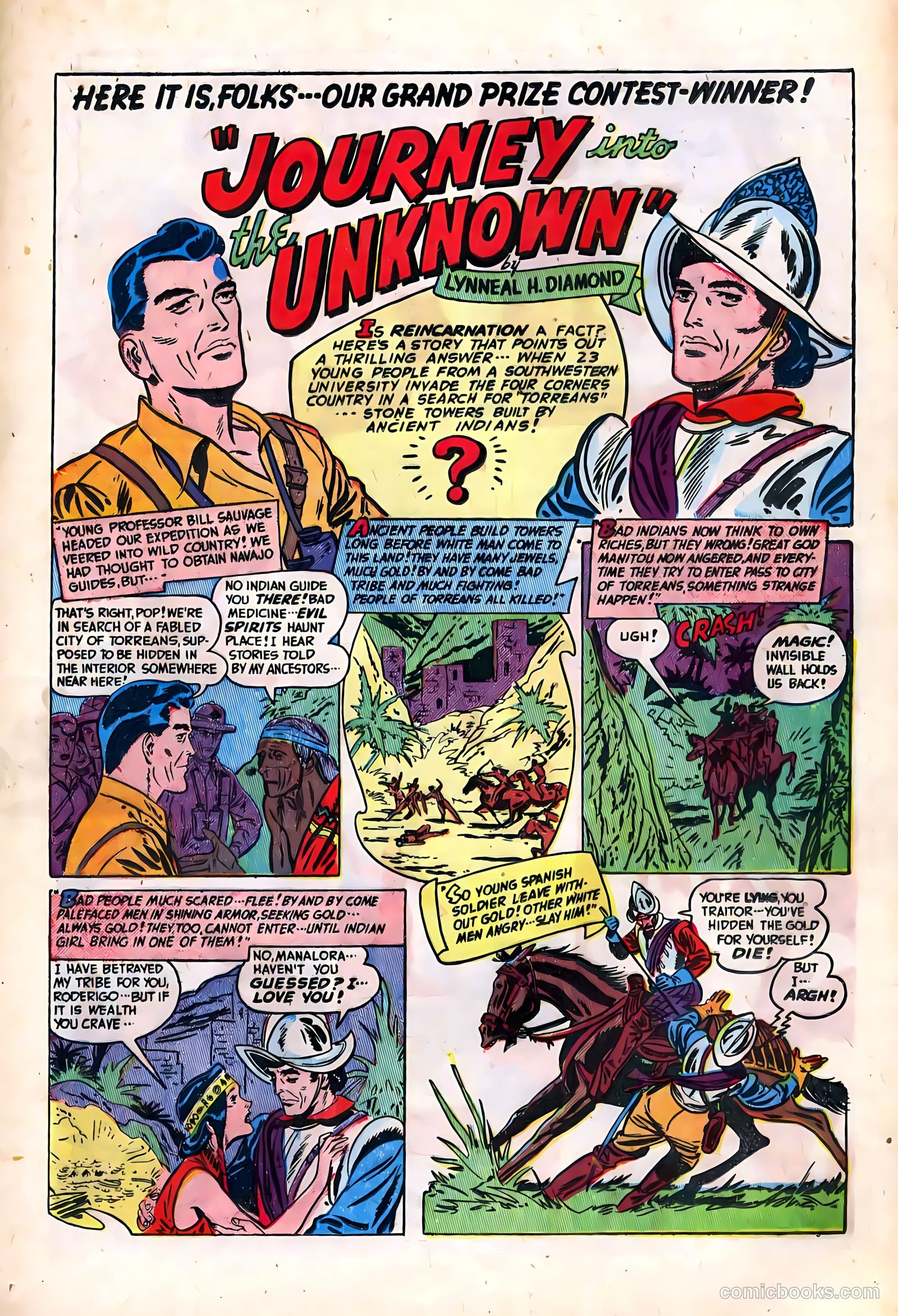 Adventures into the Unknown #6 — page 37 of 52
