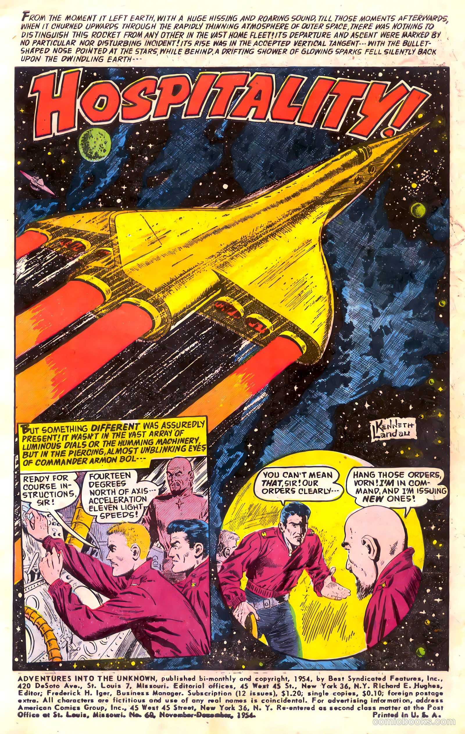 Adventures into the Unknown #60 — page 3 of 36