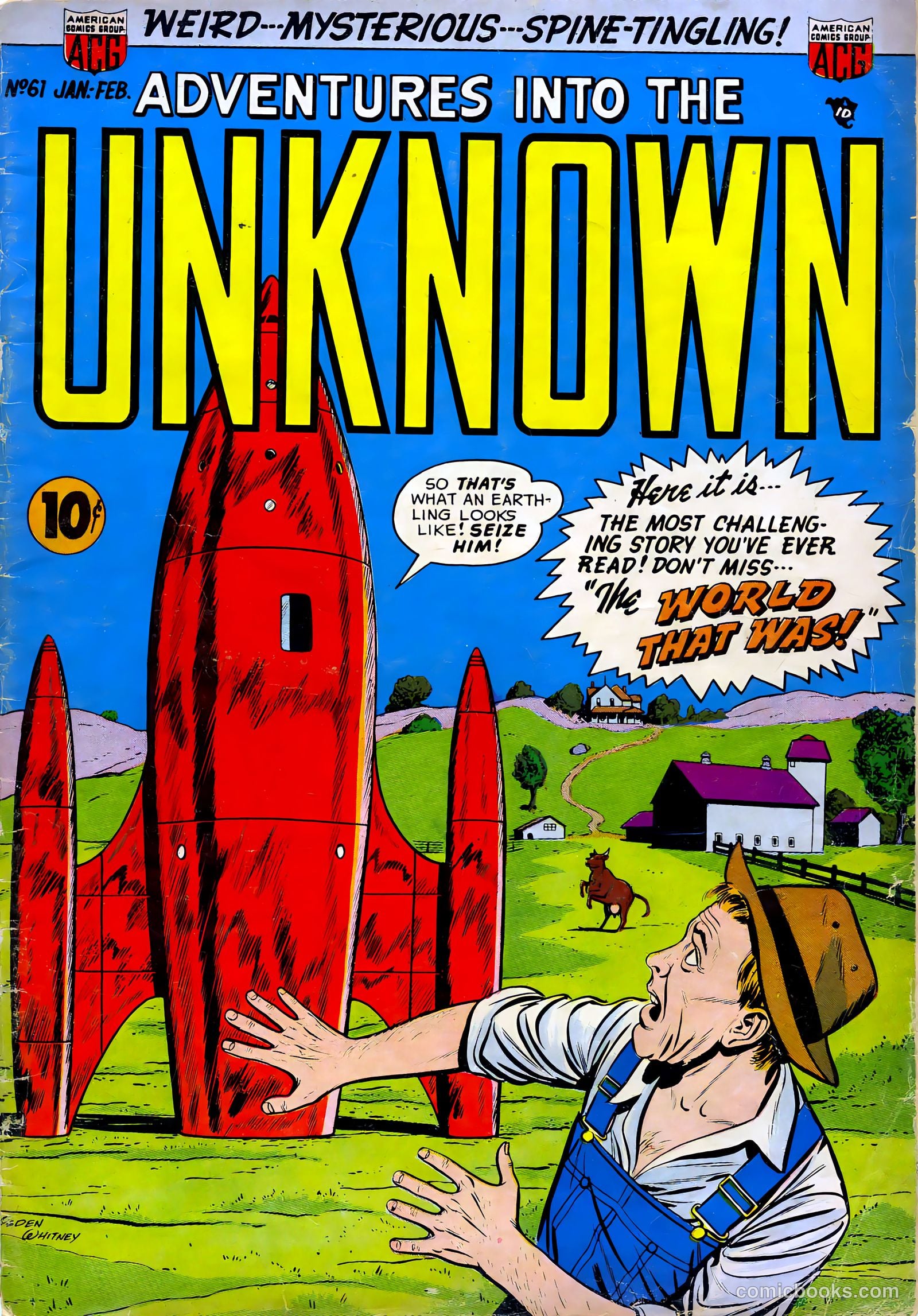 Adventures into the Unknown #61 — page 1 of 36