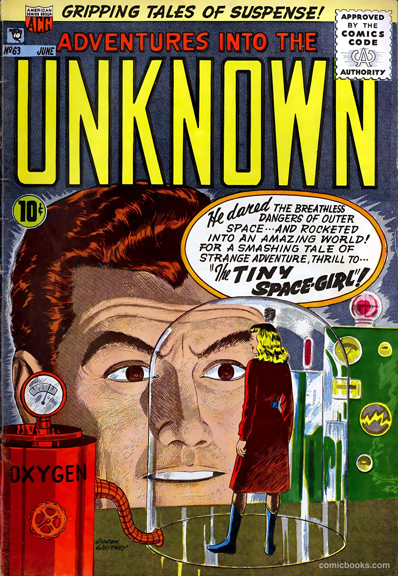 Adventures into the Unknown #63 — page 1 of 36