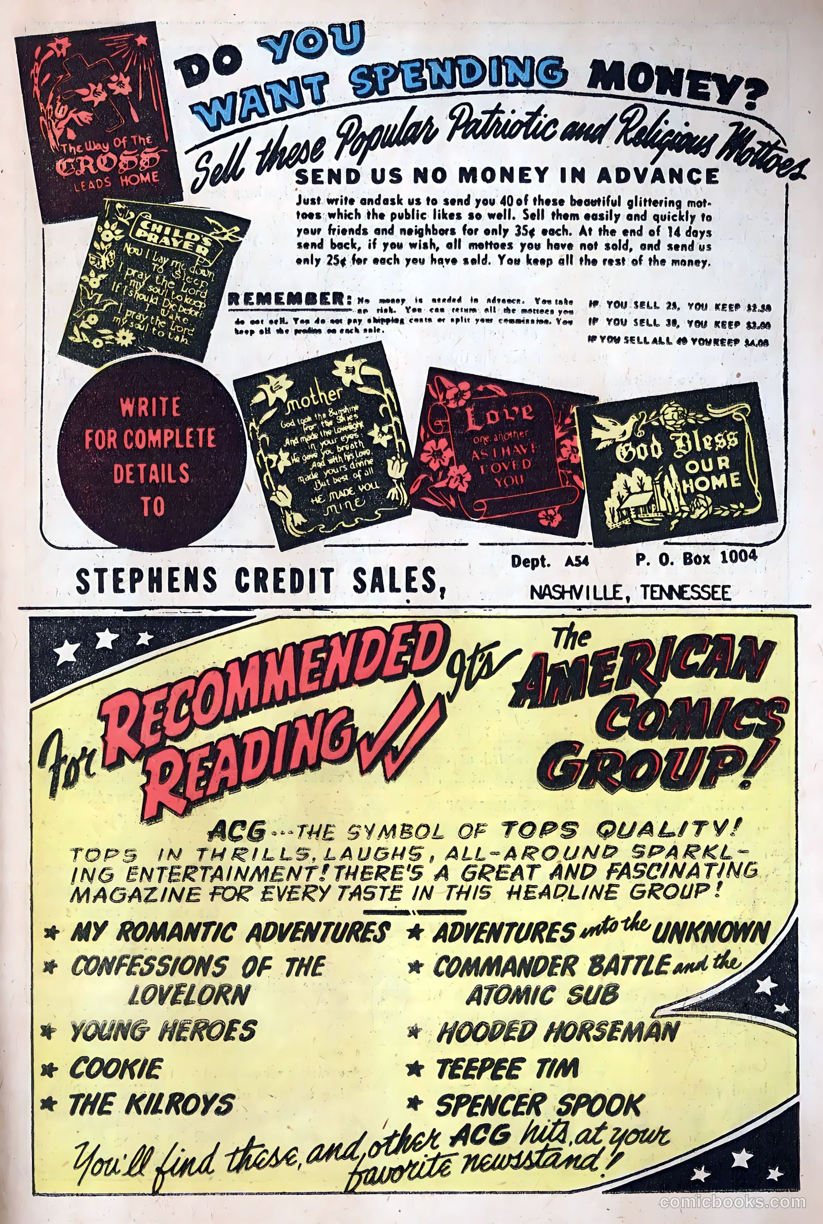 Adventures into the Unknown #63 — page 25 of 36