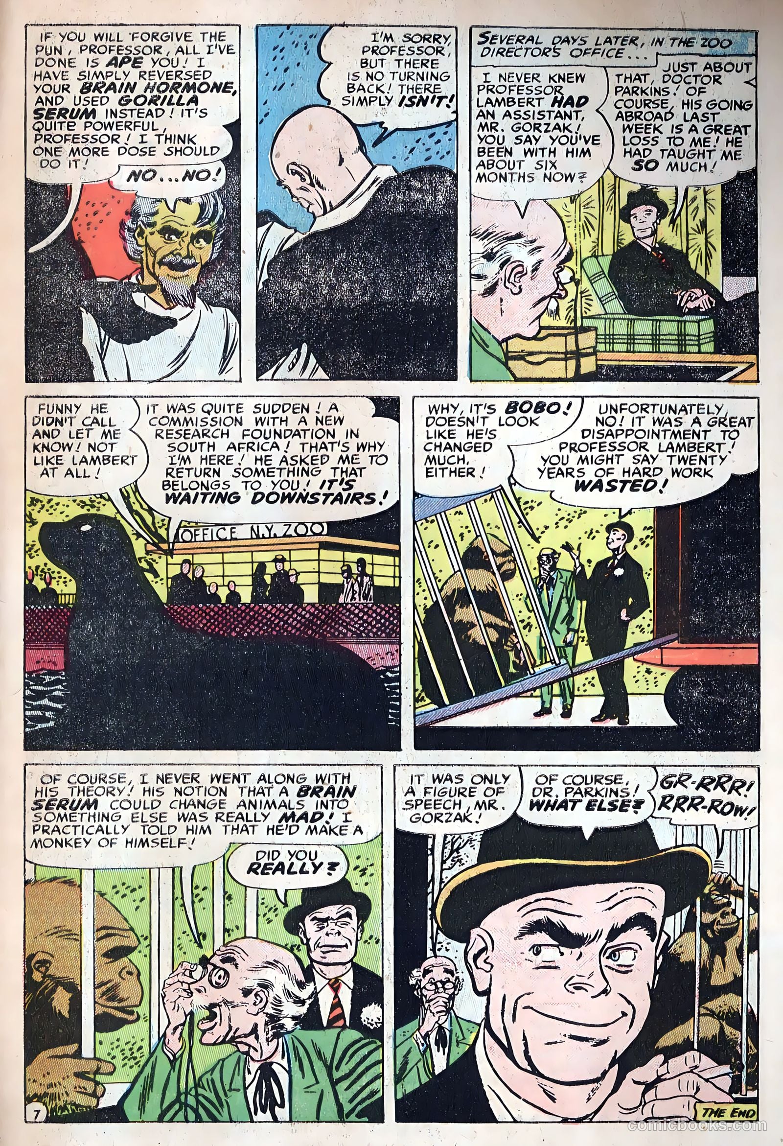 Adventures into the Unknown #63 — page 33 of 36