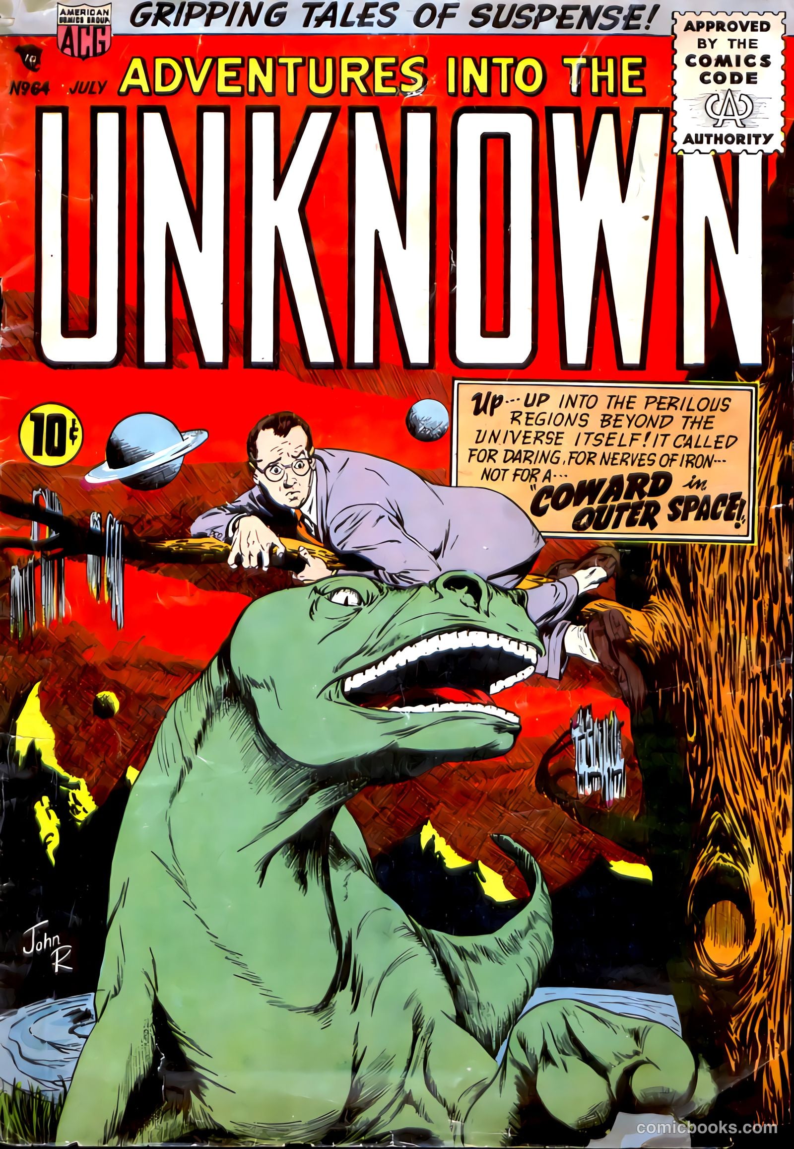 Adventures into the Unknown #64 — page 1 of 36