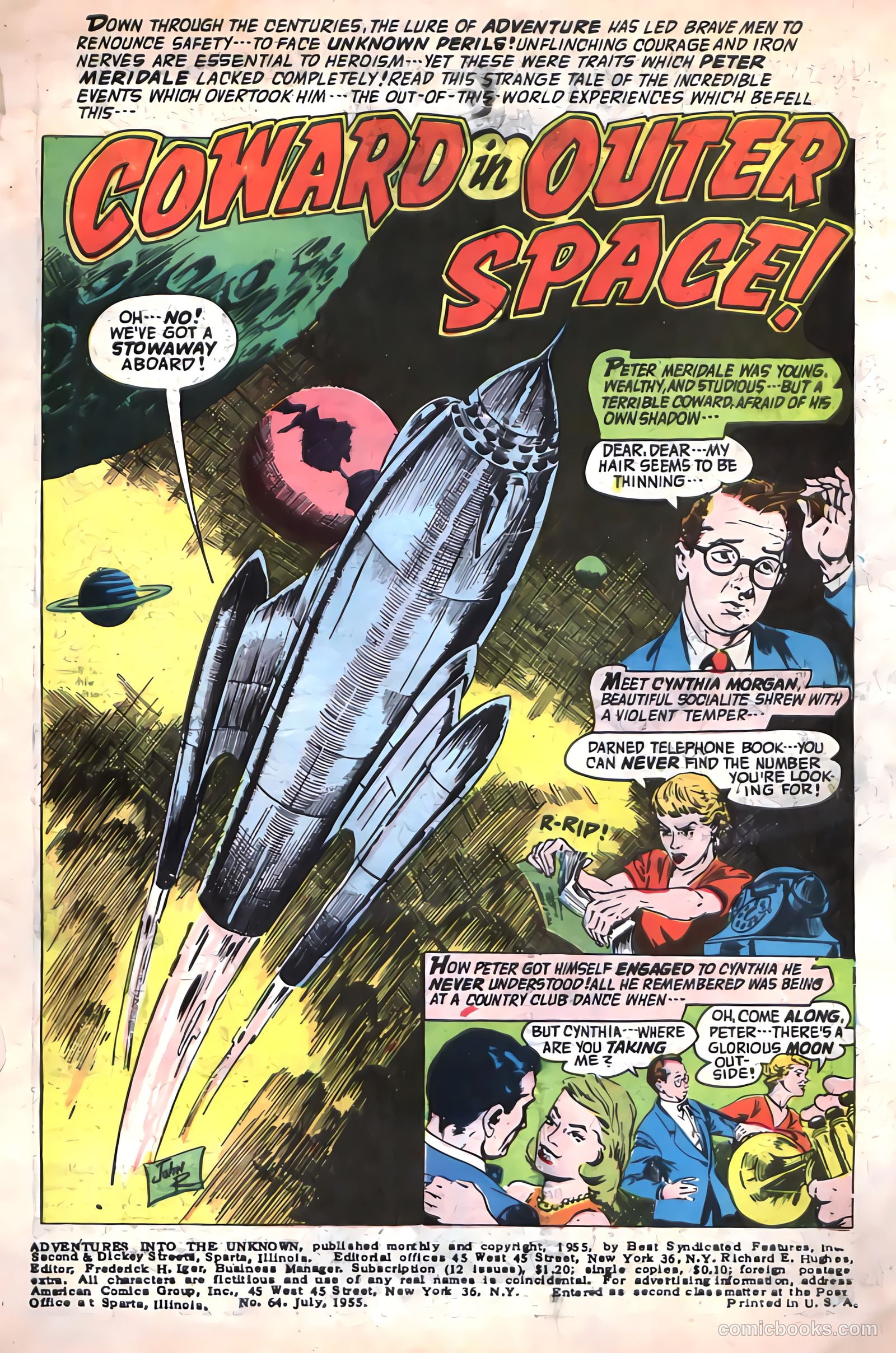 Adventures into the Unknown #64 — page 3 of 36
