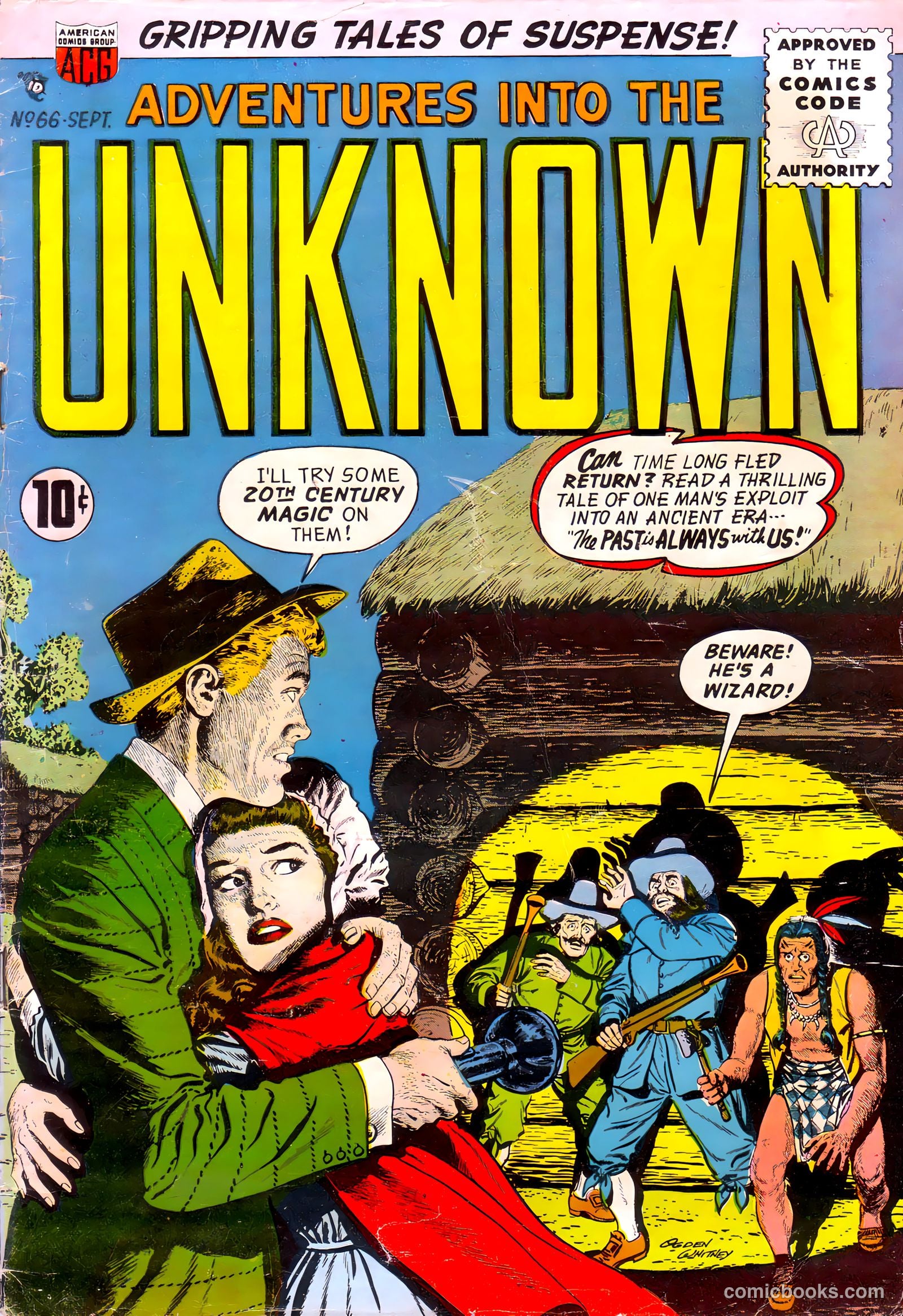 Adventures into the Unknown #66 — page 1 of 36