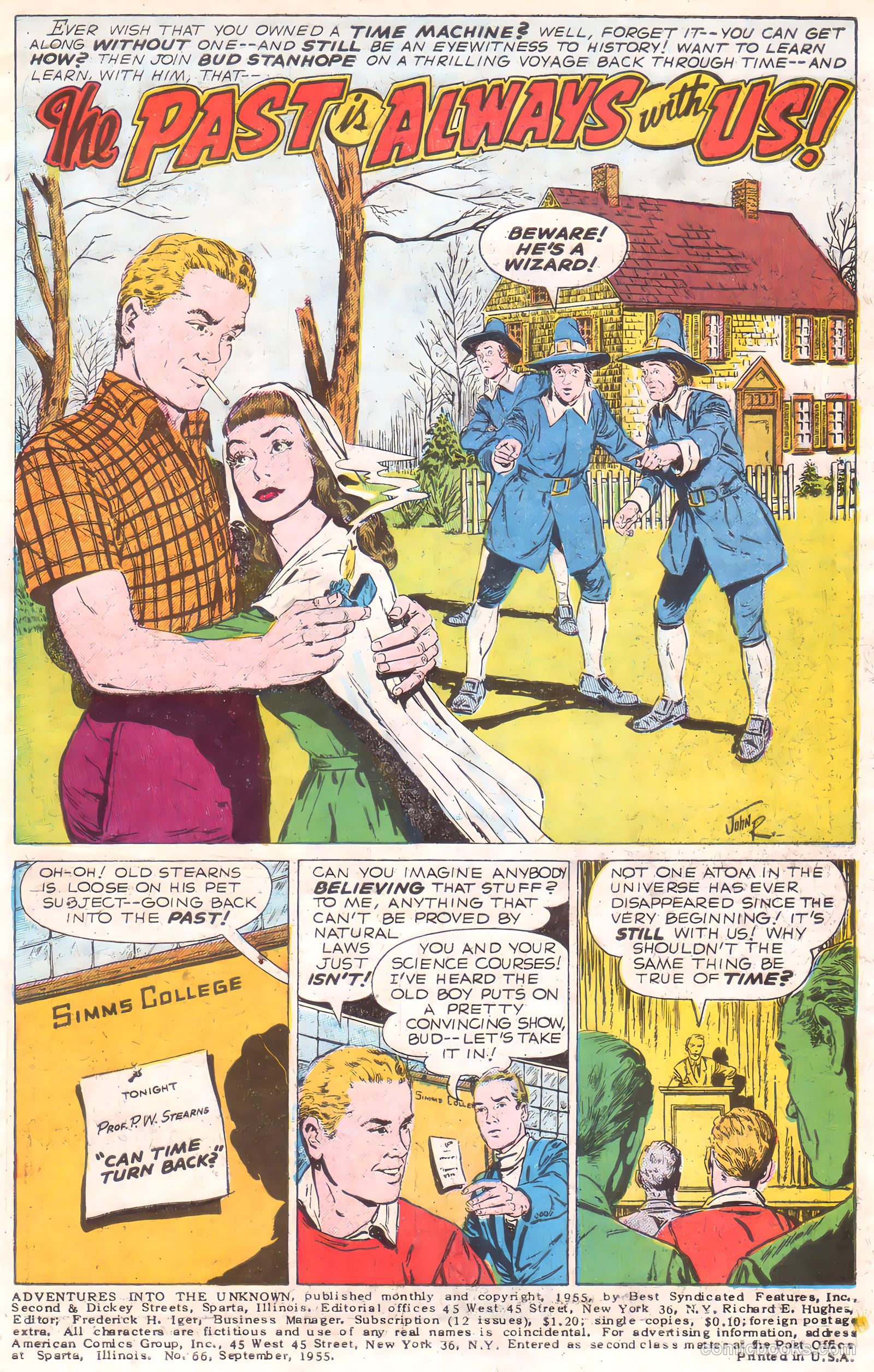 Adventures into the Unknown #66 — page 3 of 36