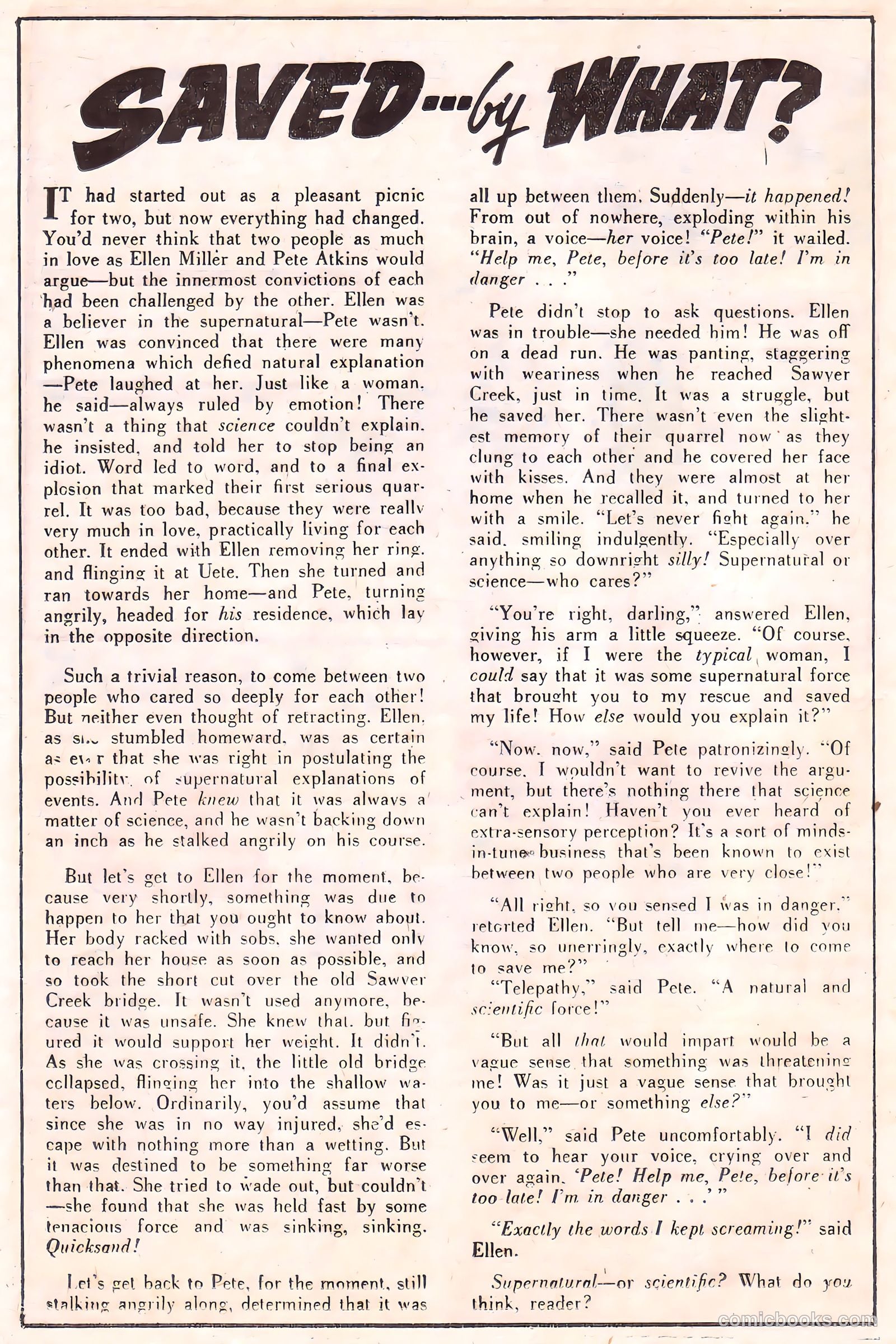 Adventures into the Unknown #66 — page 16 of 36