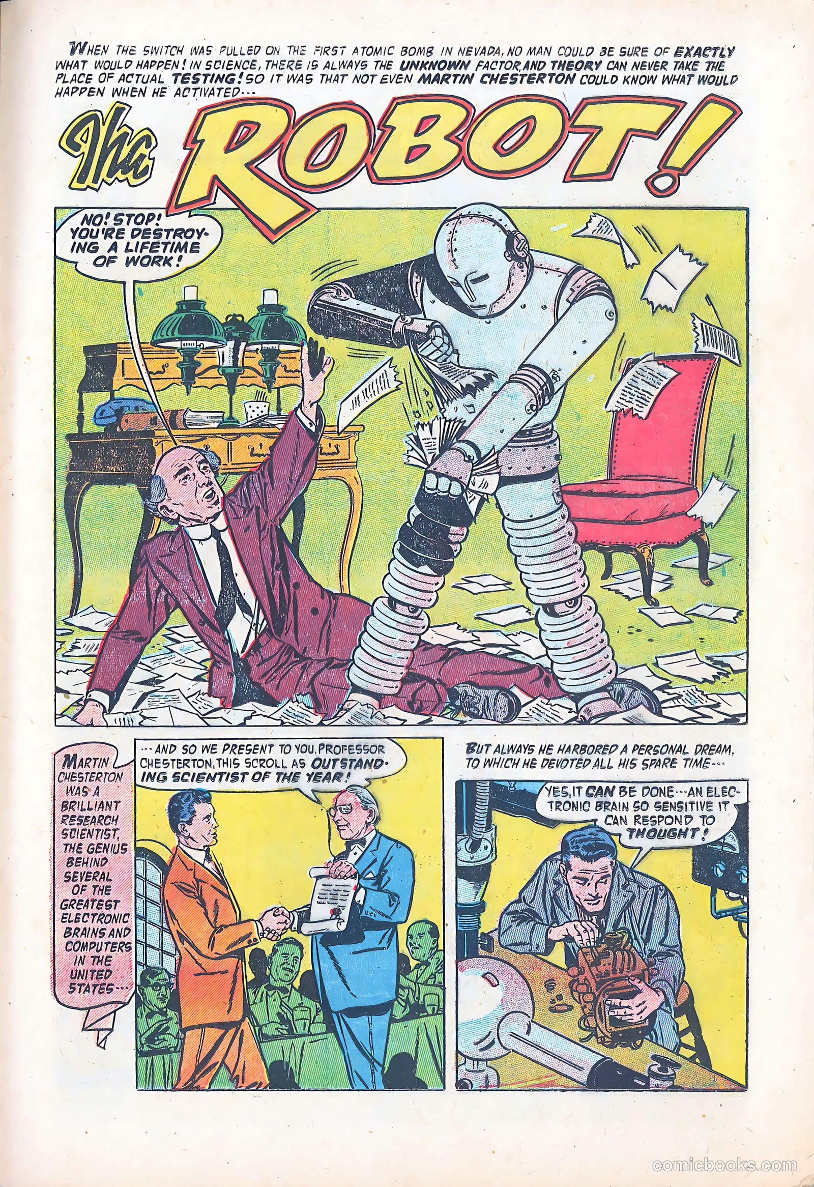 Adventures into the Unknown #67 — page 25 of 36