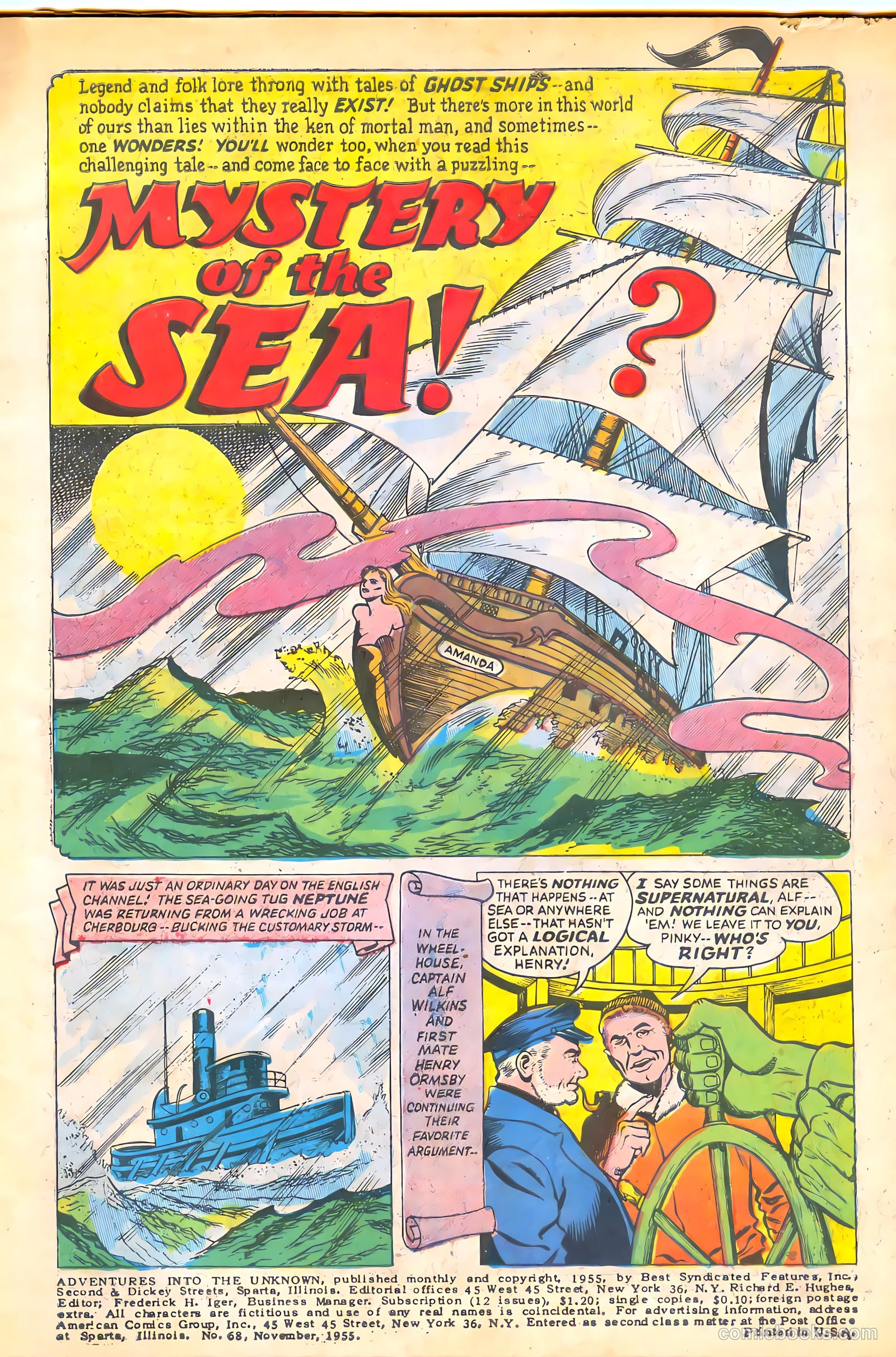 Adventures into the Unknown #68 — page 3 of 36