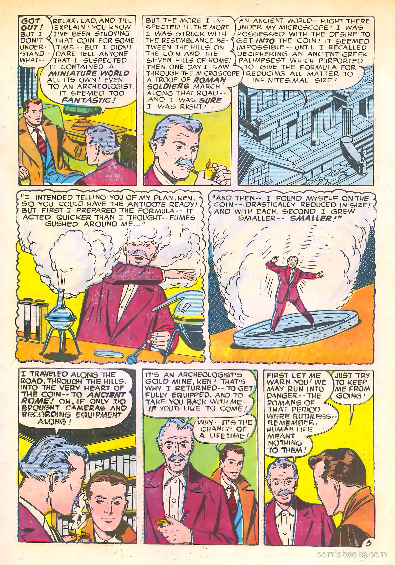 Adventures into the Unknown #68 — page 15 of 36