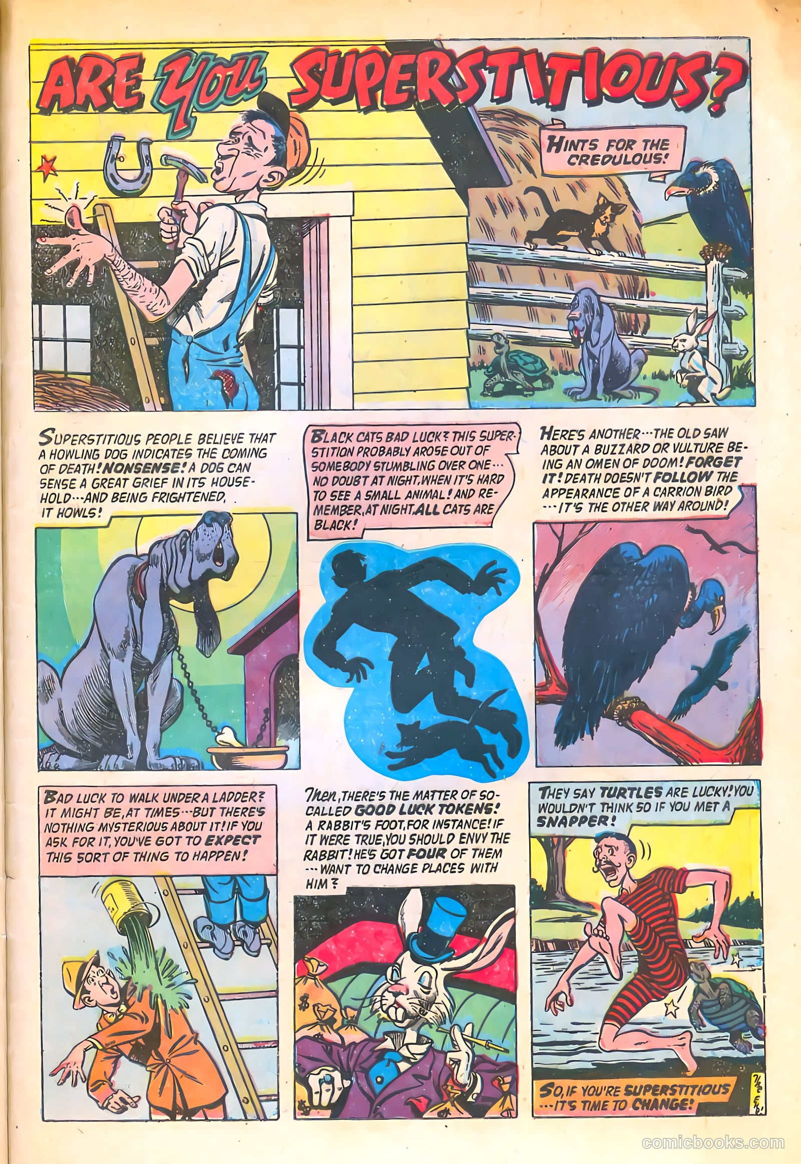 Adventures into the Unknown #68 — page 33 of 36