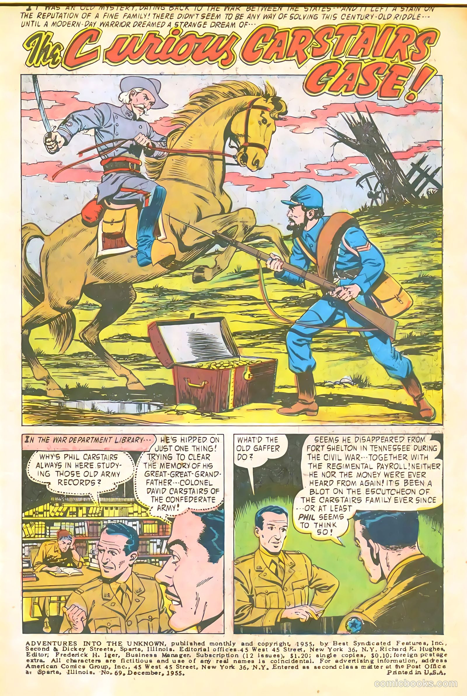 Adventures into the Unknown #69 — page 3 of 36