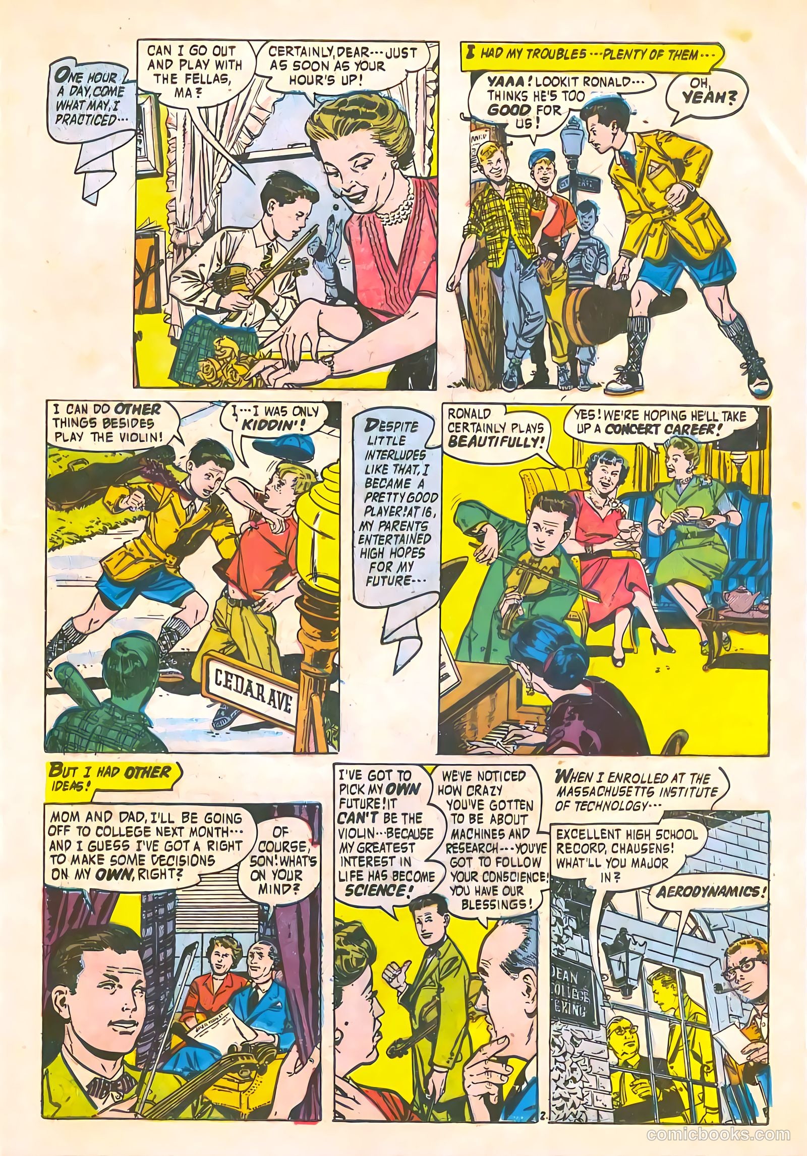 Adventures into the Unknown #69 — page 17 of 36