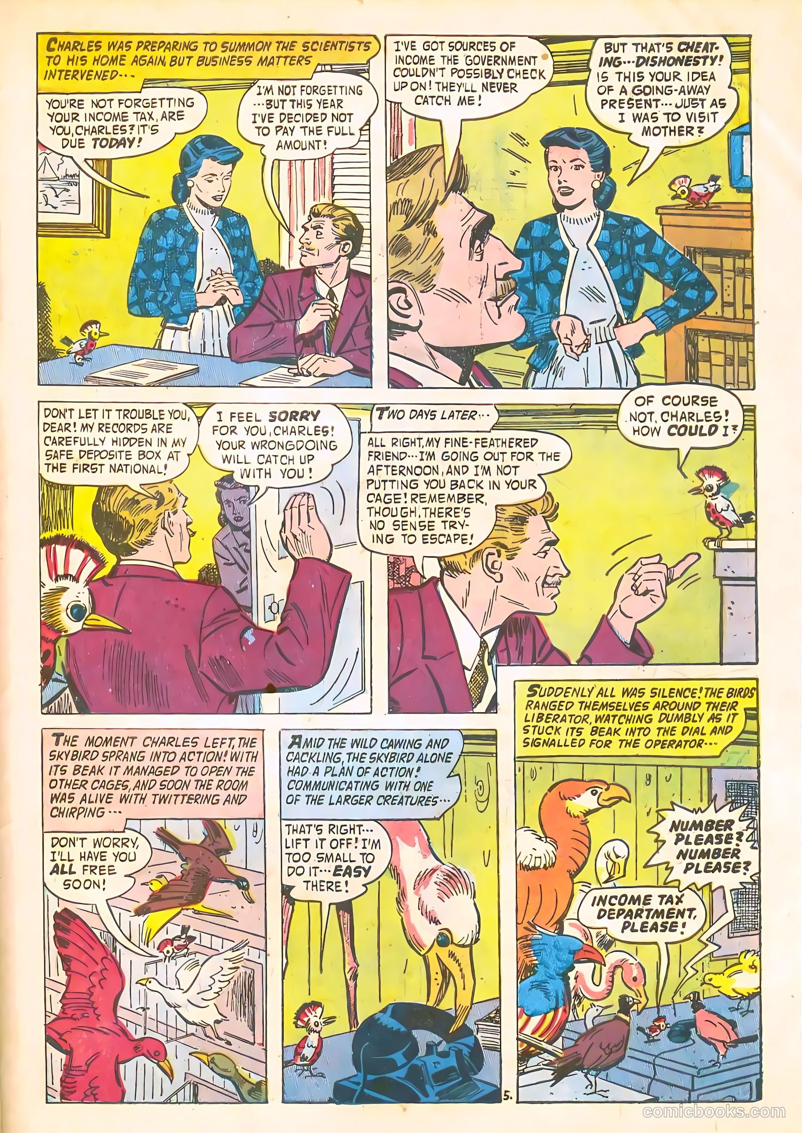 Adventures into the Unknown #69 — page 31 of 36
