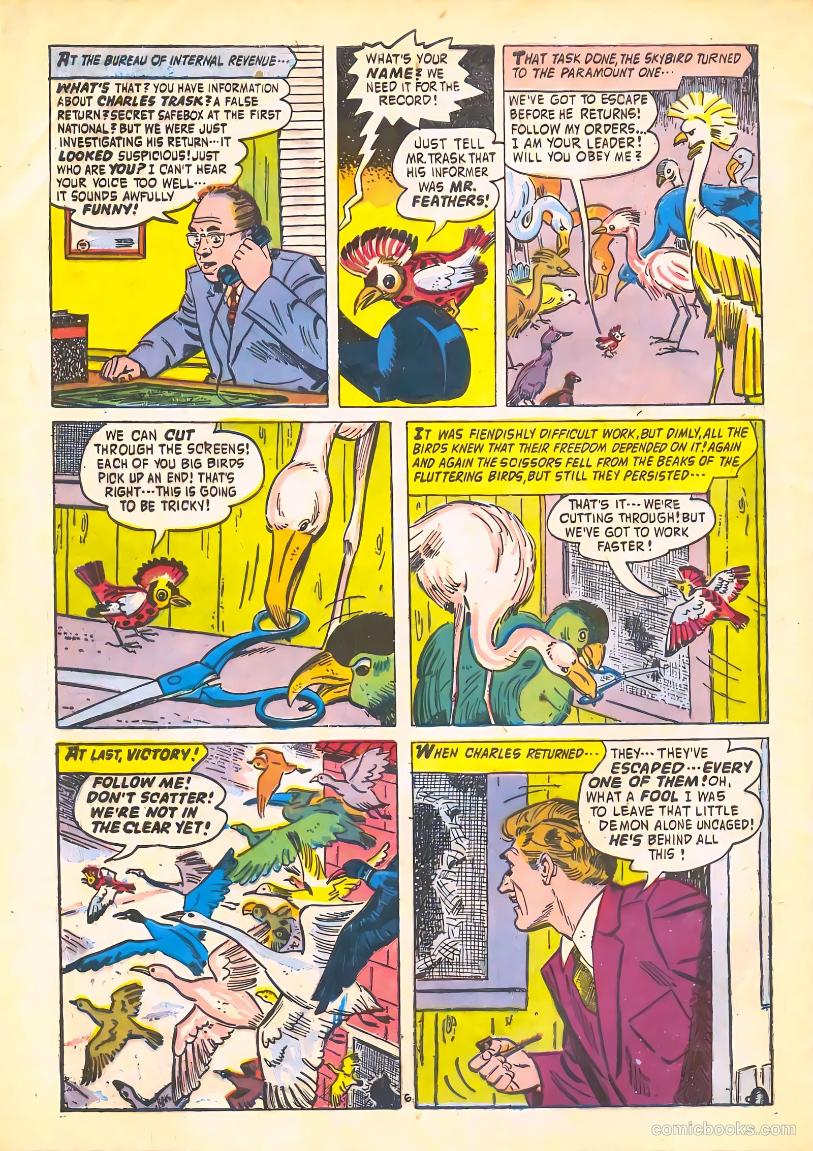 Adventures into the Unknown #69 — page 32 of 36