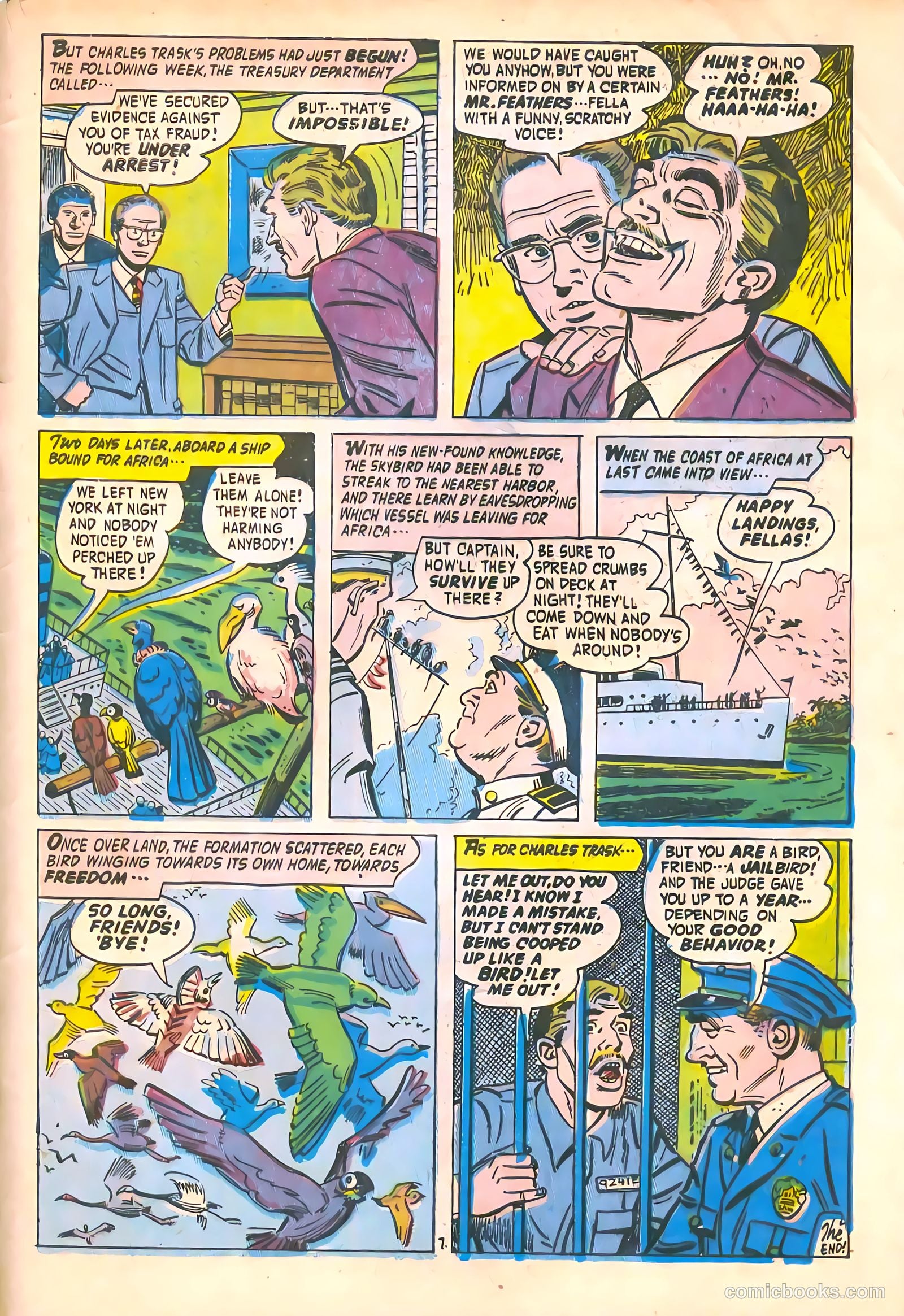 Adventures into the Unknown #69 — page 33 of 36
