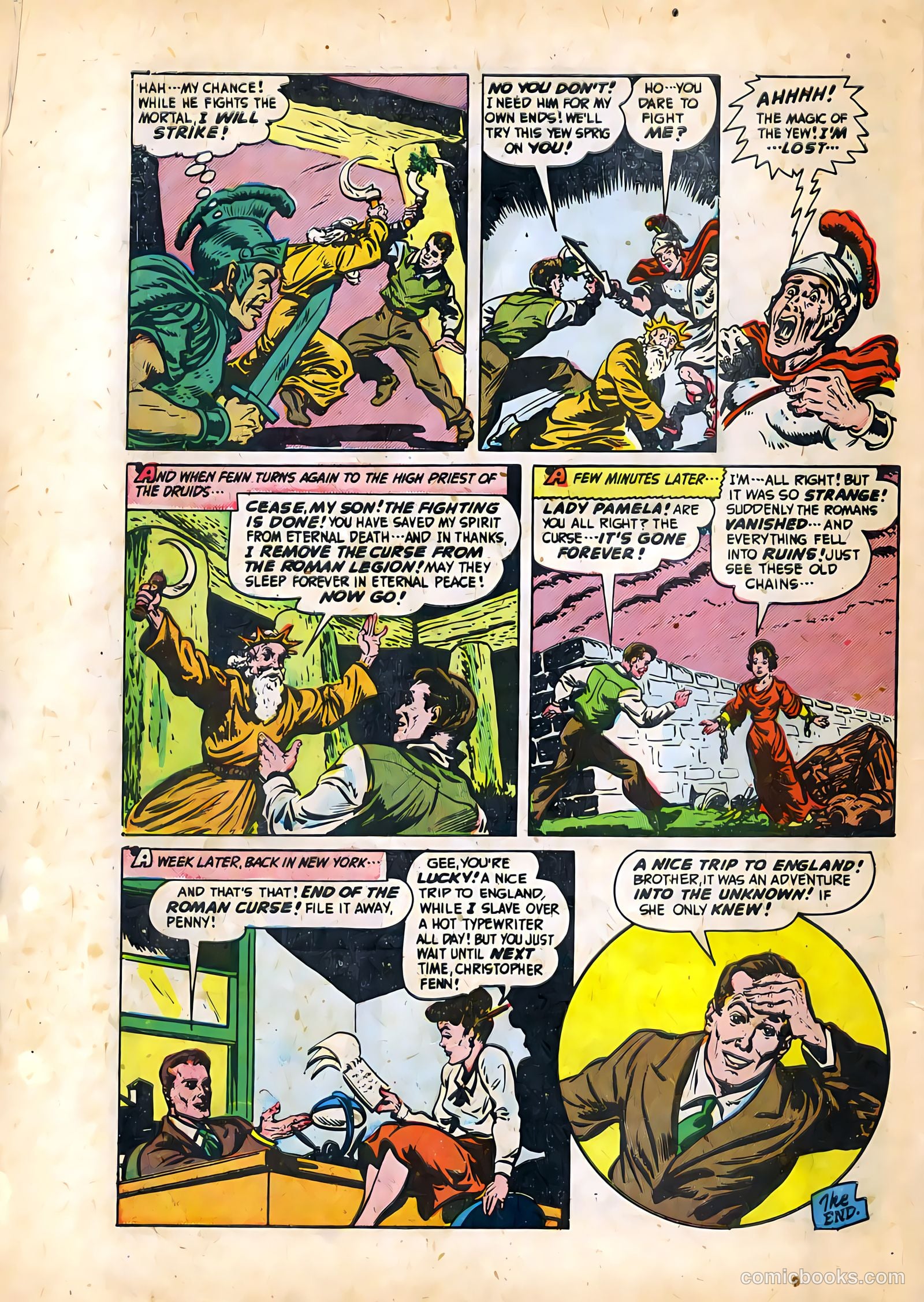 Adventures into the Unknown #7 — page 50 of 52