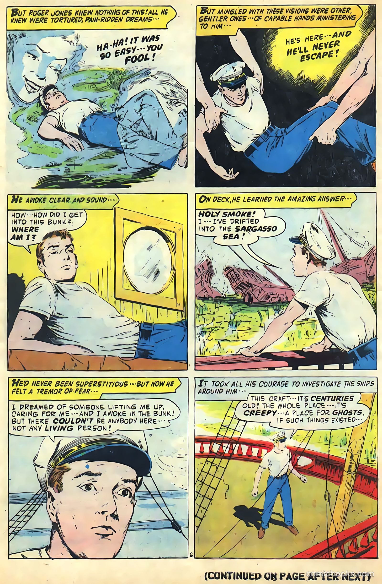 Adventures into the Unknown #70 — page 8 of 36