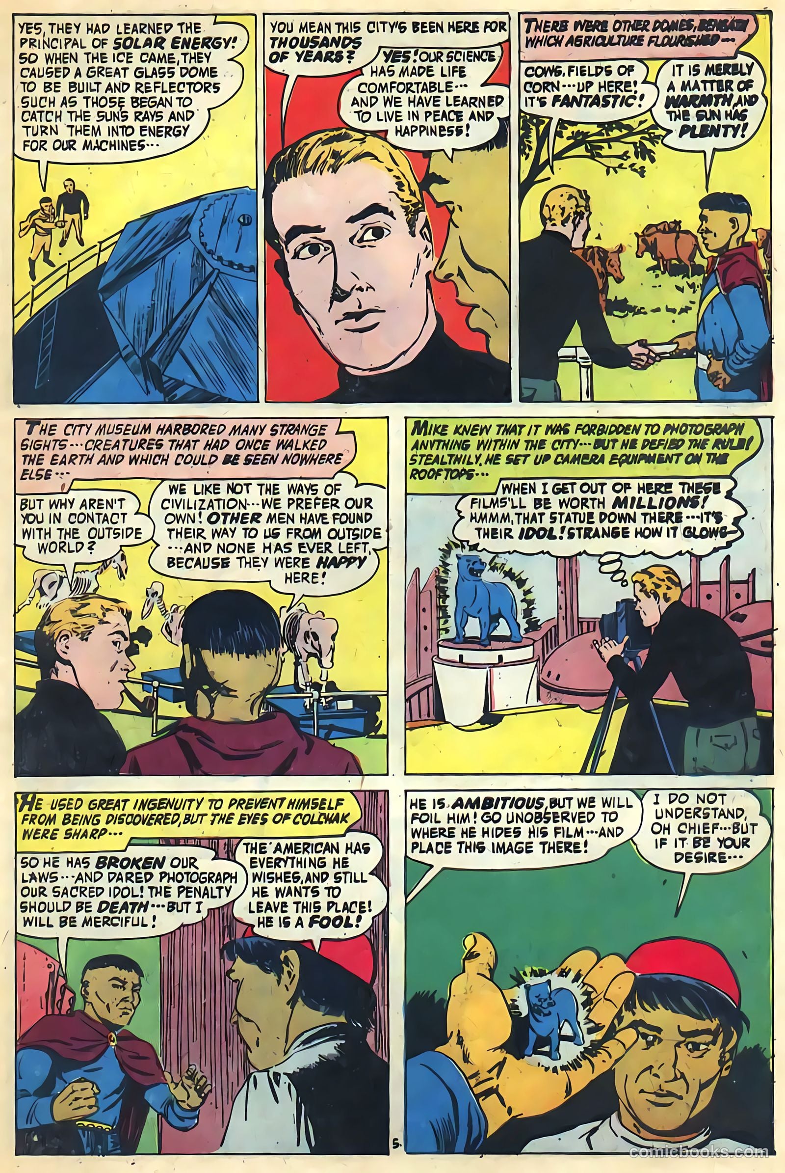 Adventures into the Unknown #70 — page 31 of 36