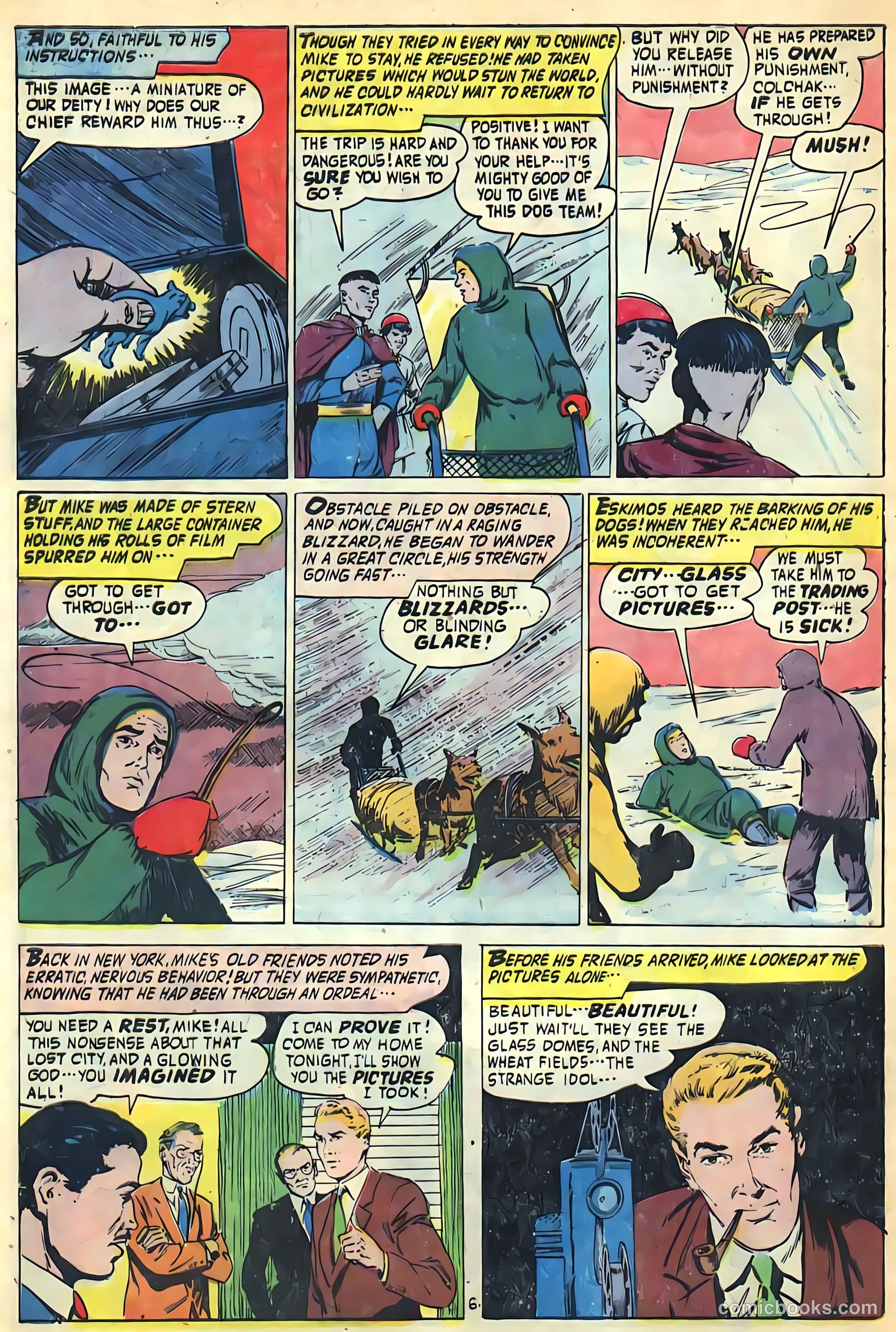 Adventures into the Unknown #70 — page 32 of 36
