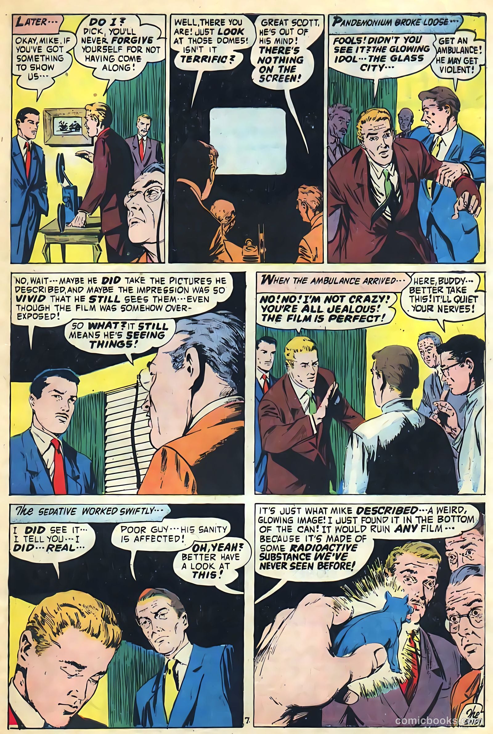 Adventures into the Unknown #70 — page 33 of 36