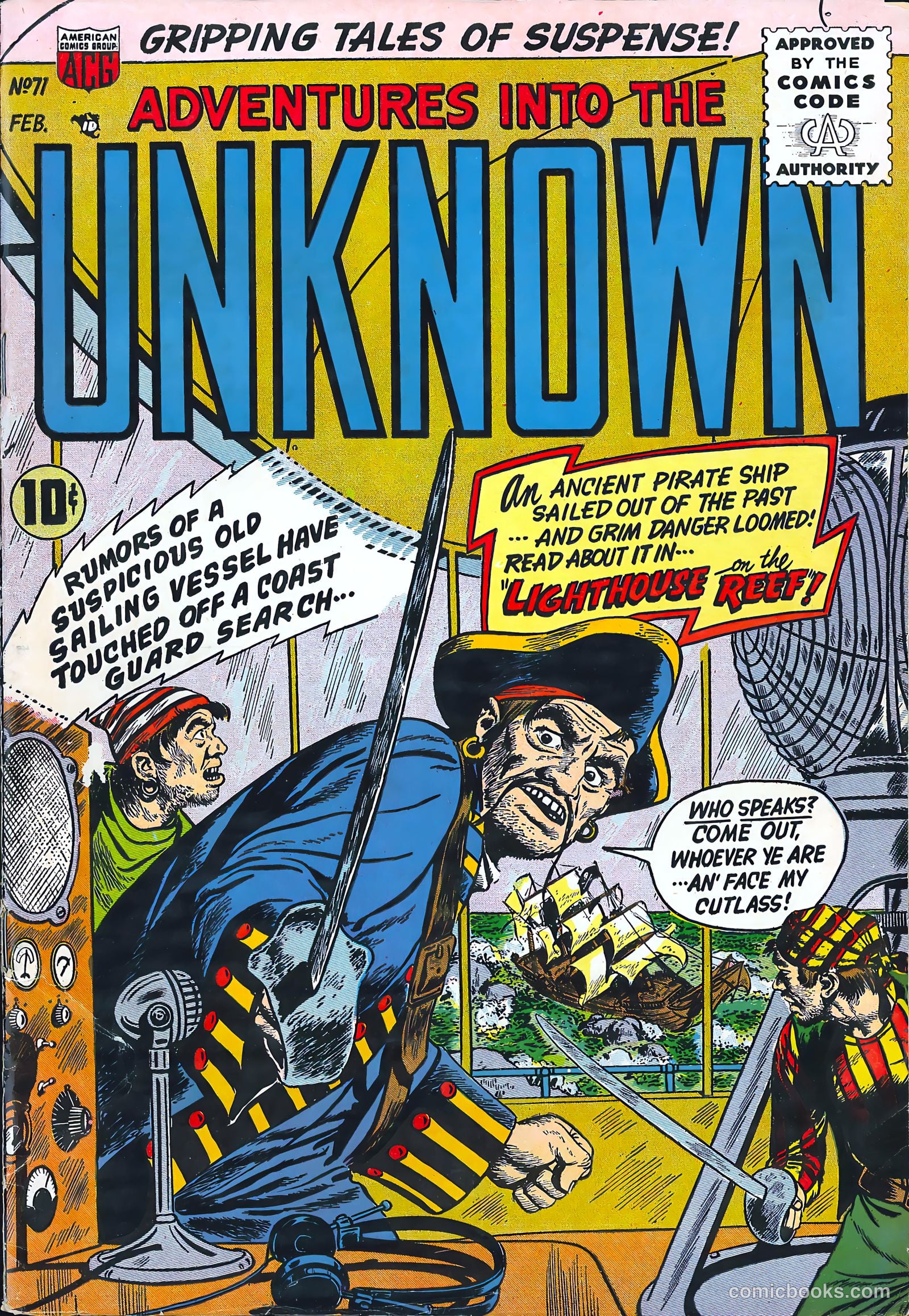 Adventures into the Unknown #71 — page 1 of 36