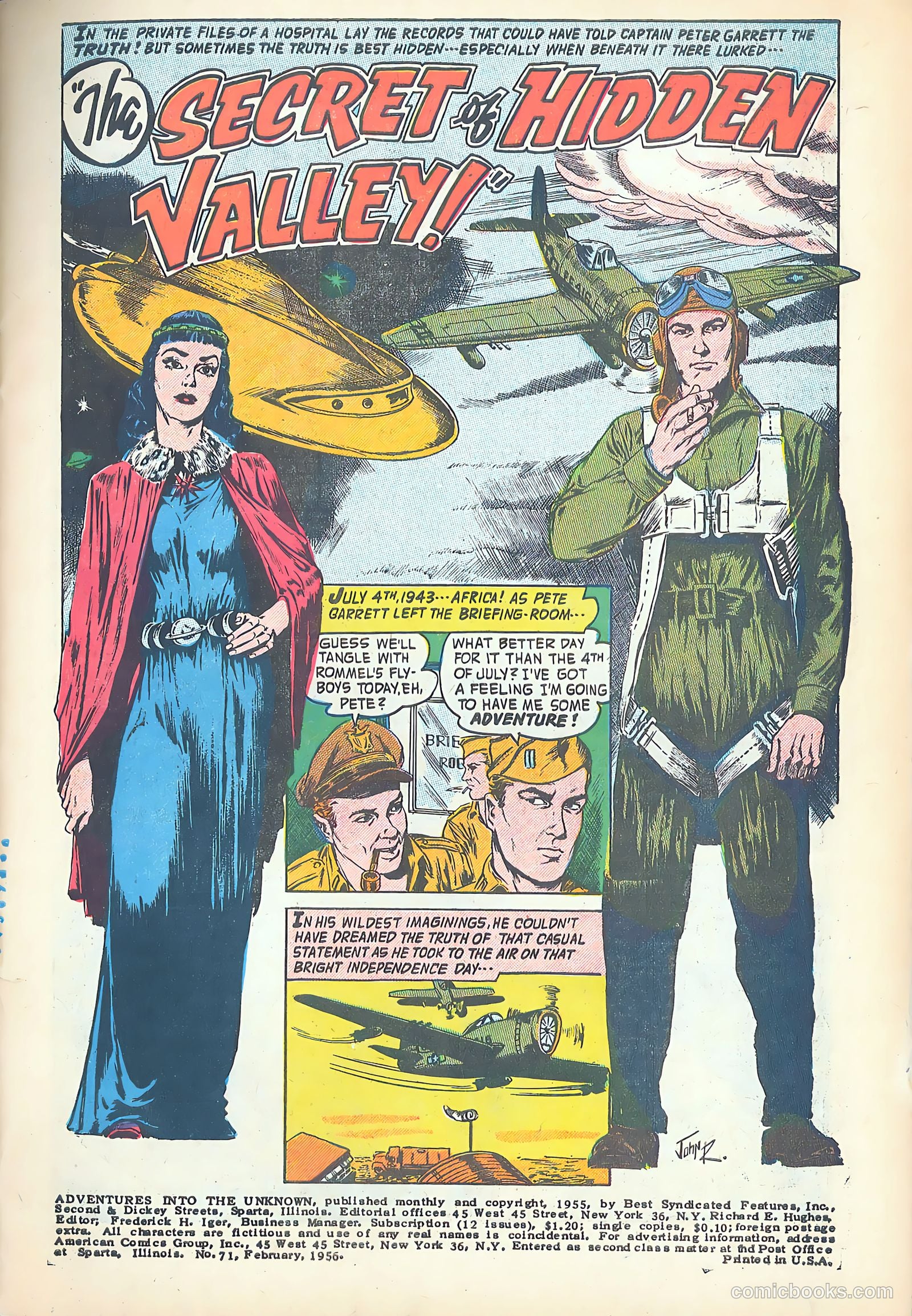 Adventures into the Unknown #71 — page 3 of 36