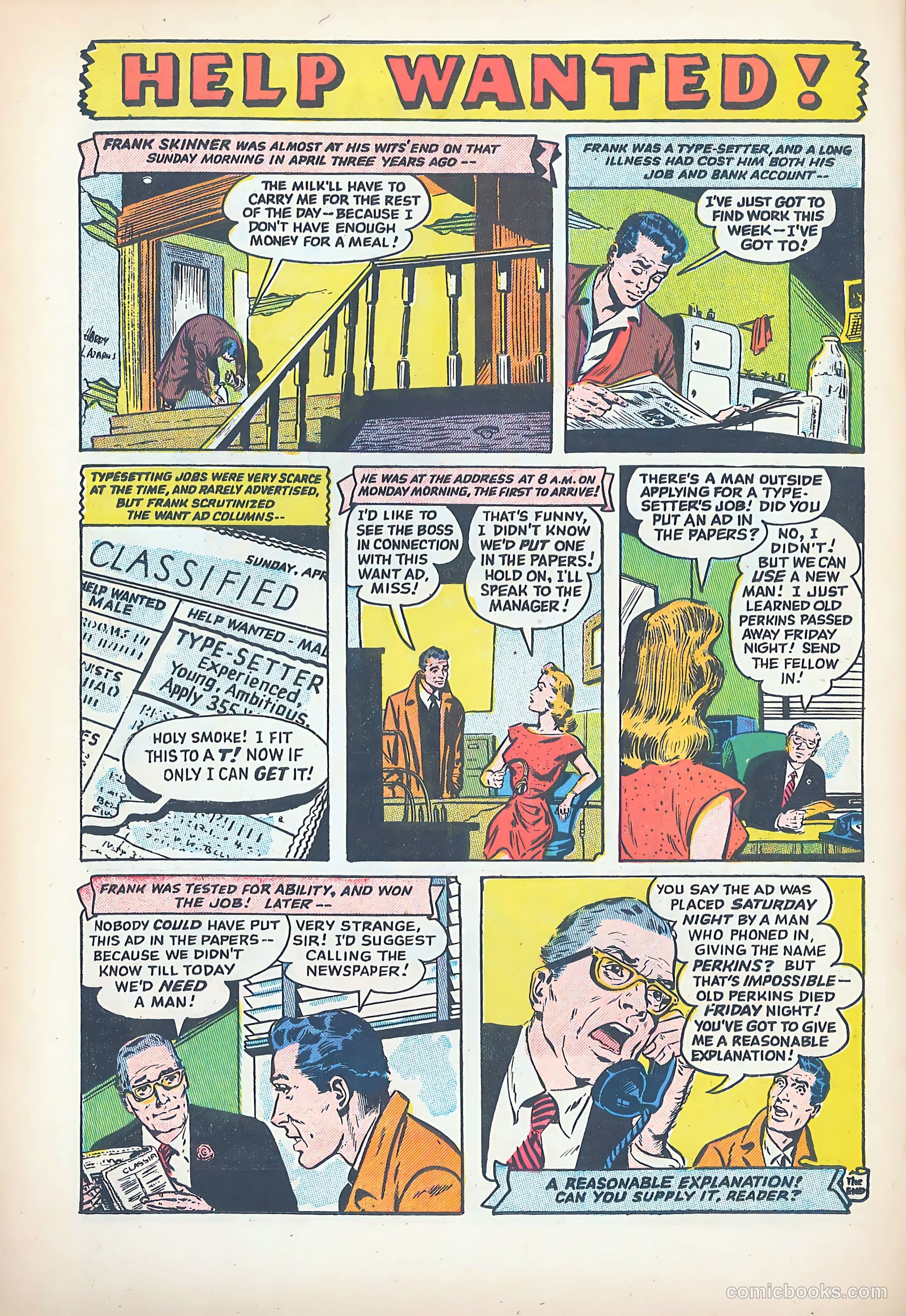 Adventures into the Unknown #71 — page 22 of 36