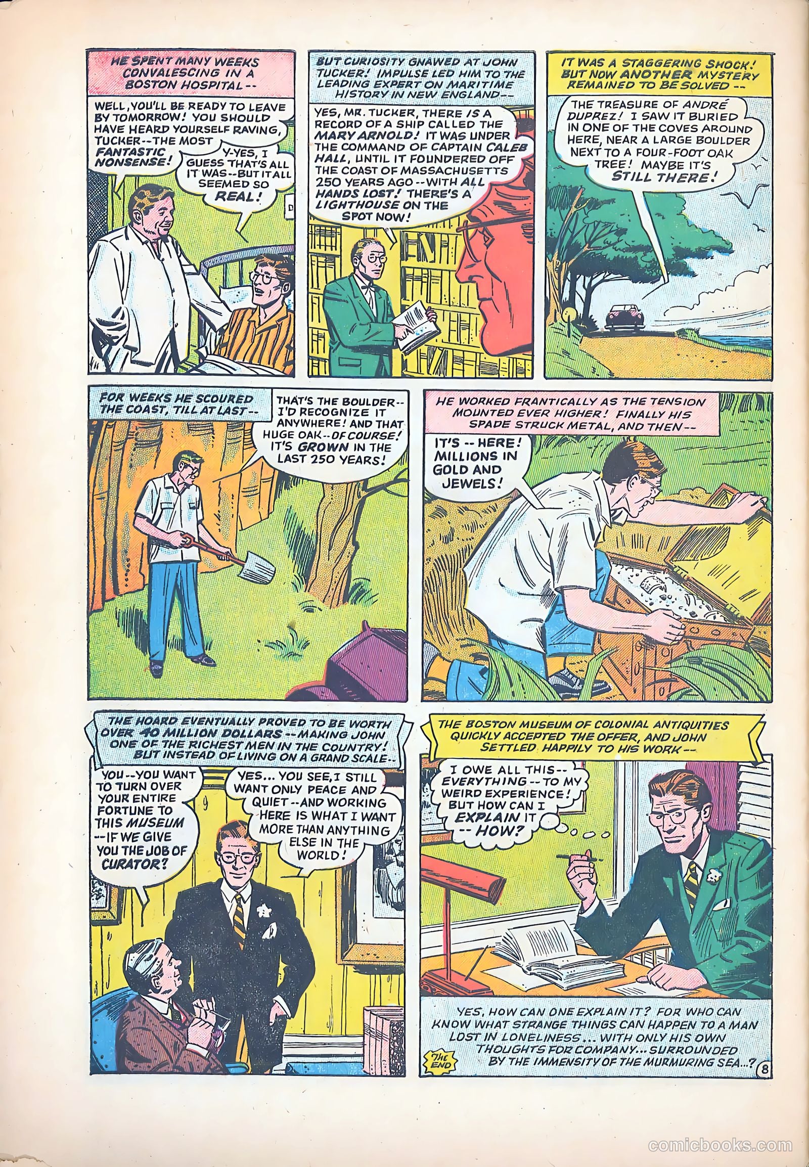 Adventures into the Unknown #71 — page 32 of 36