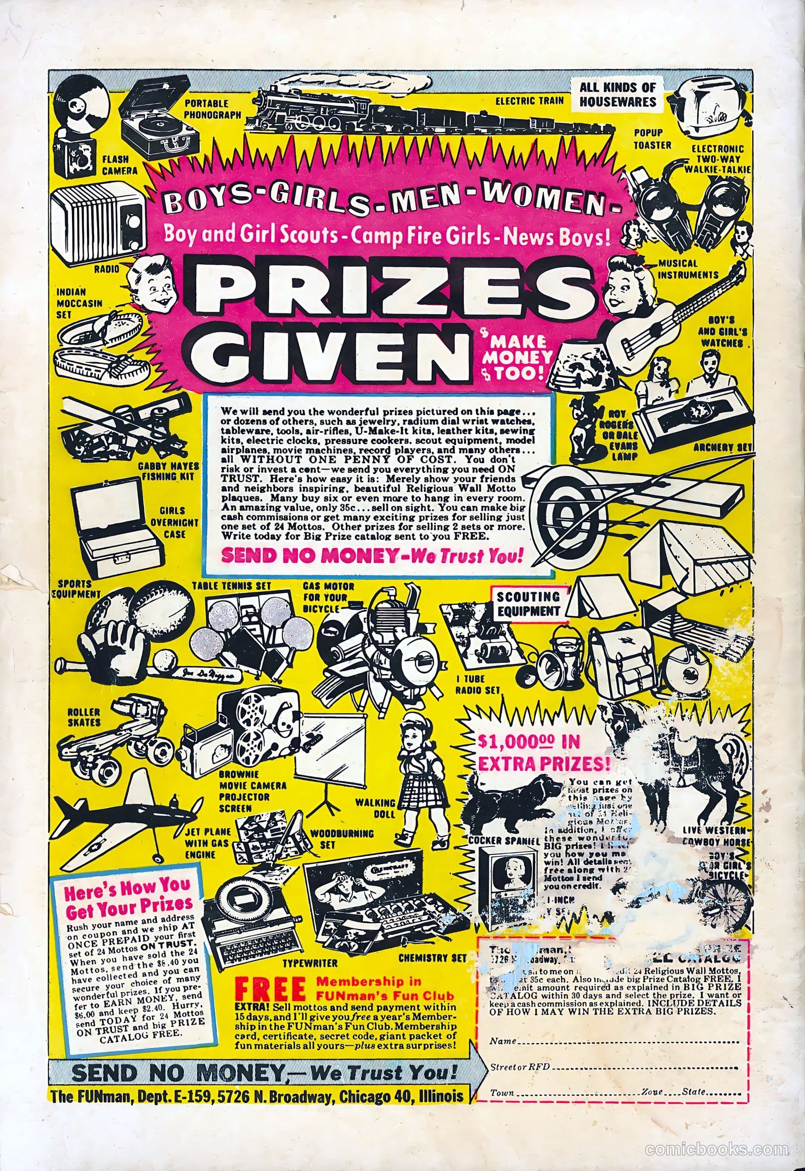 Adventures into the Unknown #71 — page 36 of 36